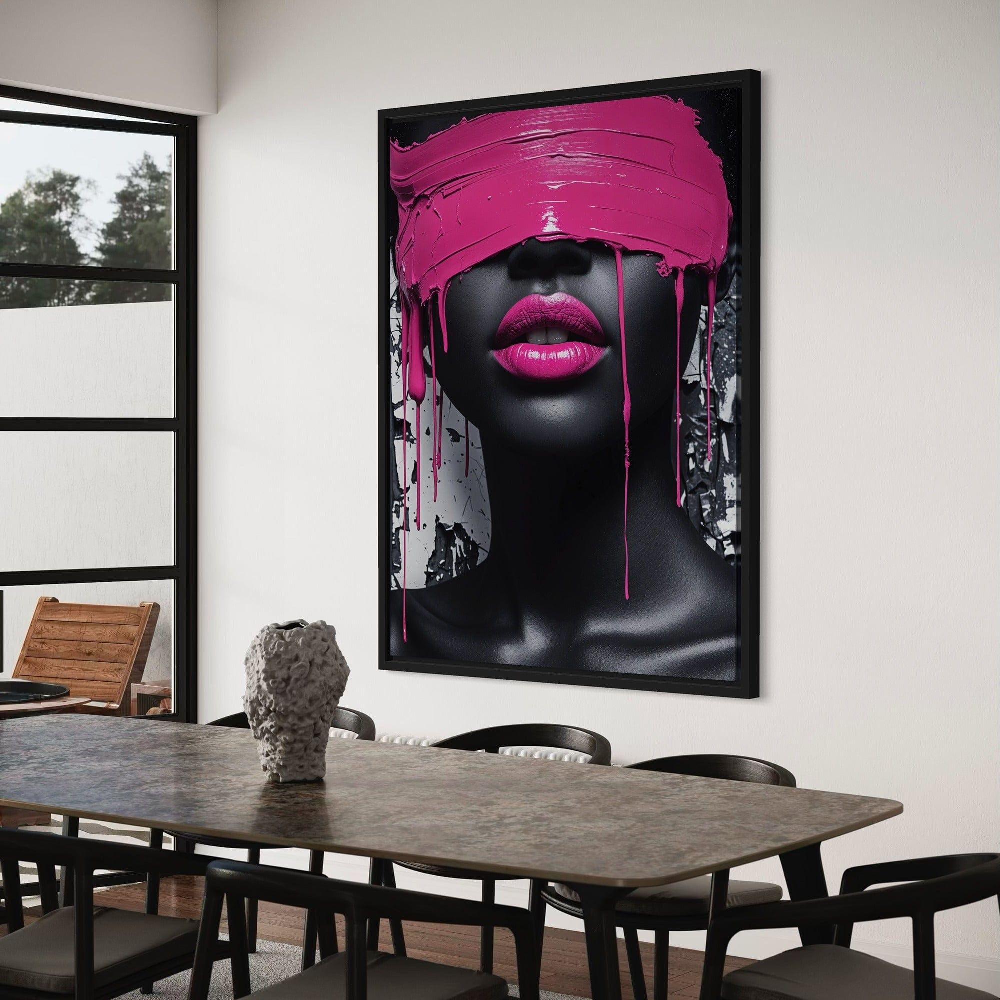 Blind Kiss Canvas