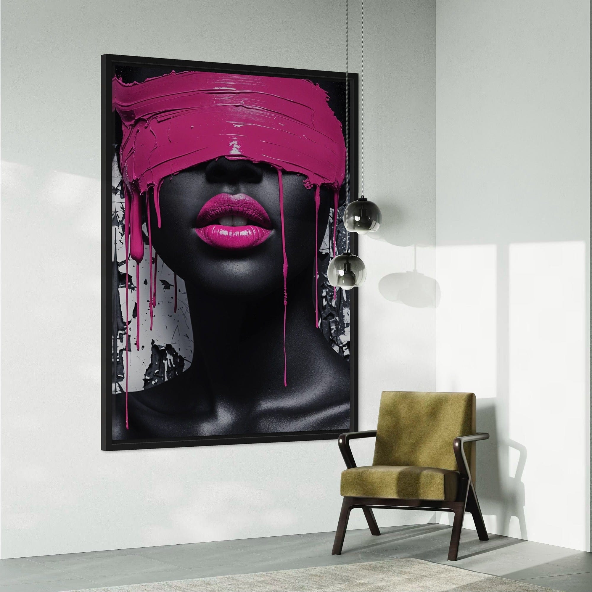 Blind Kiss Canvas