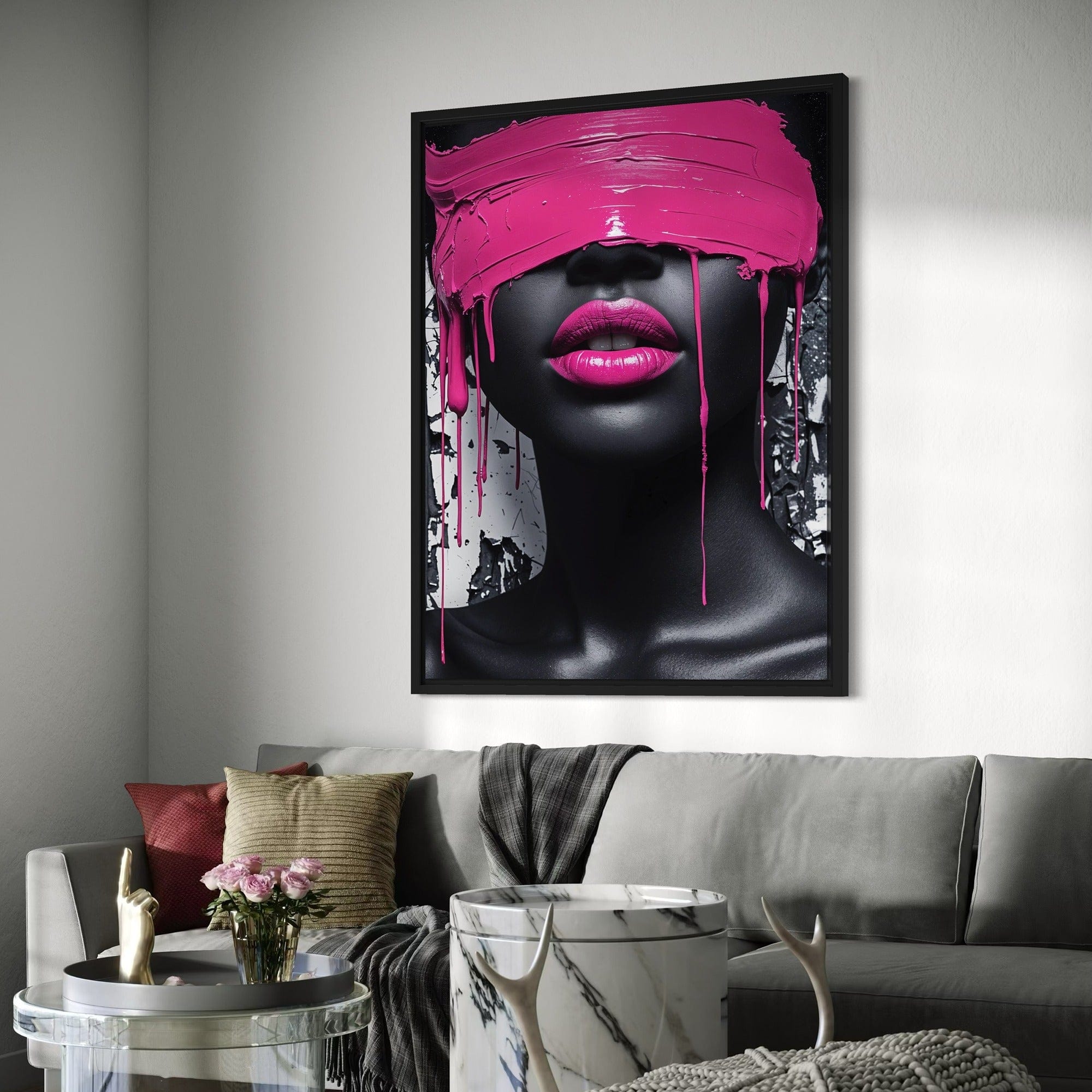 Blind Kiss Canvas