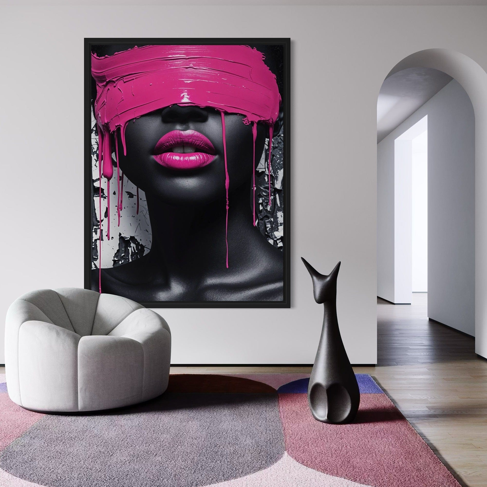 Blind Kiss Canvas