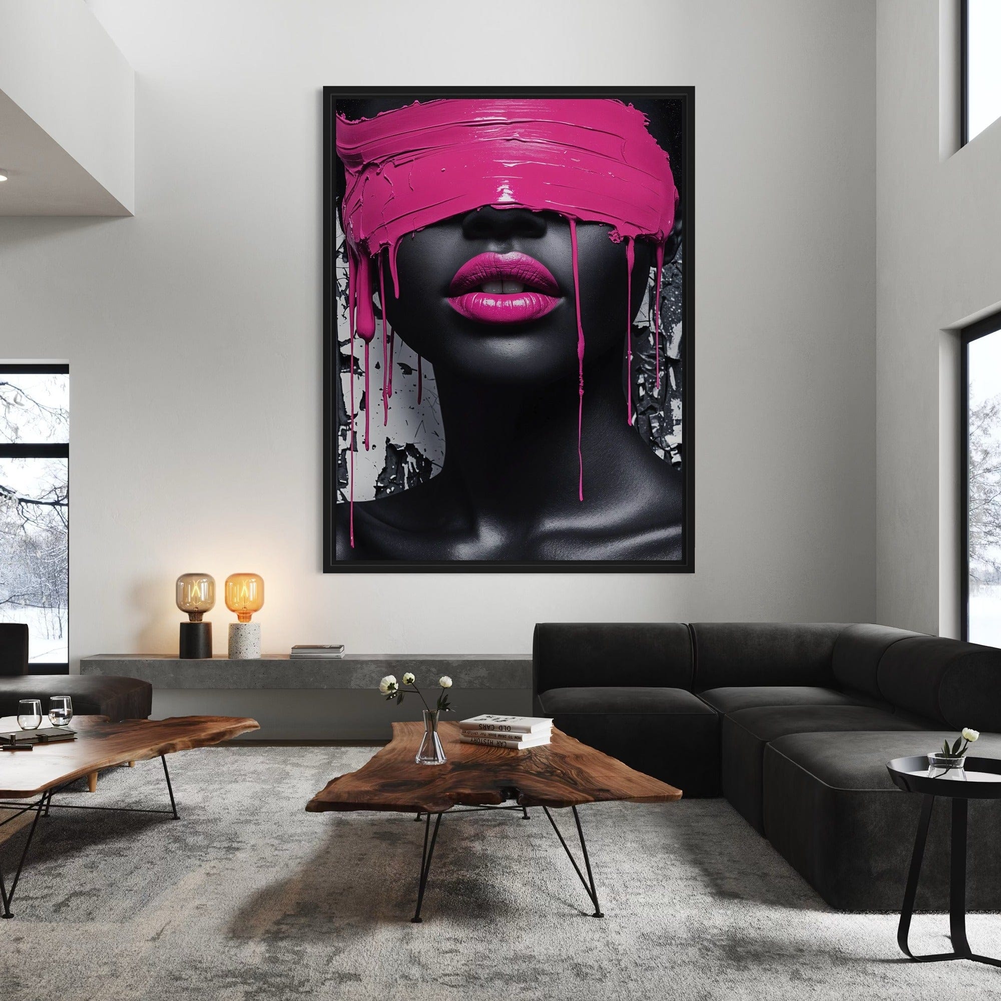 Blind Kiss Canvas