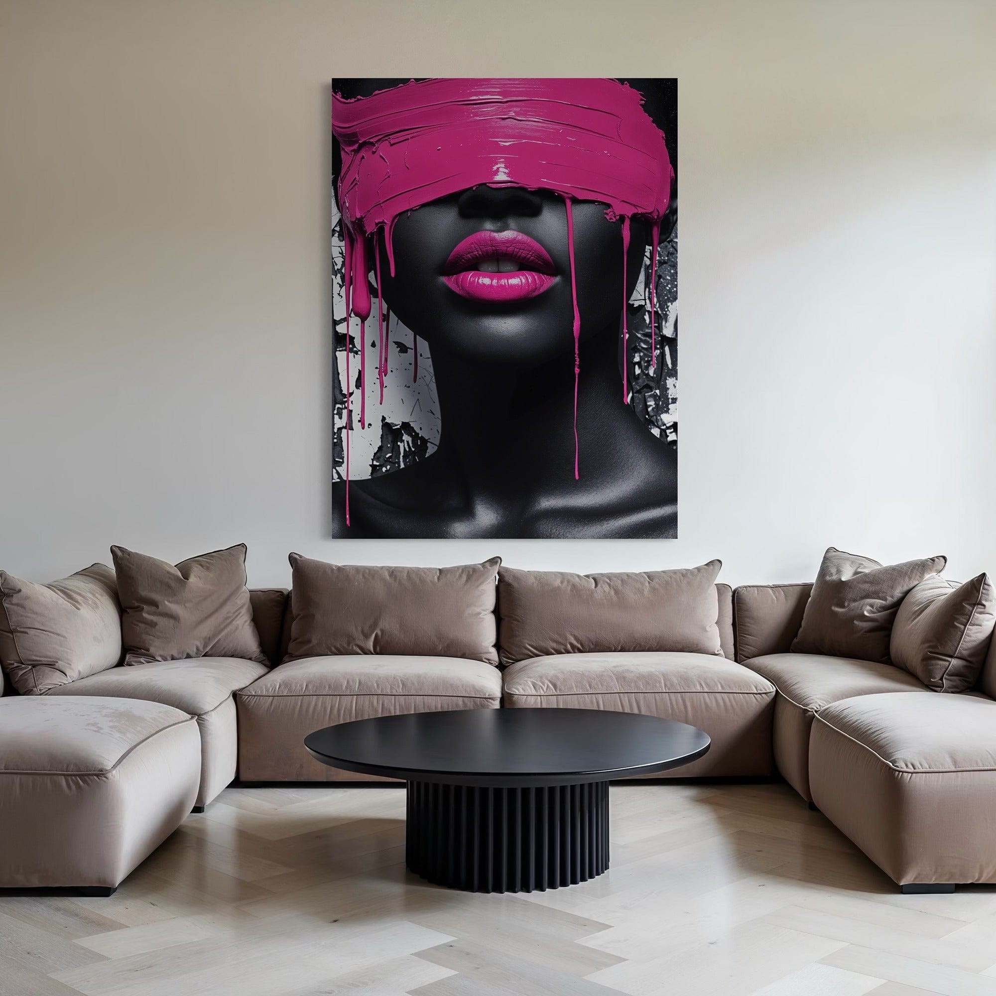 Blind Kiss Canvas