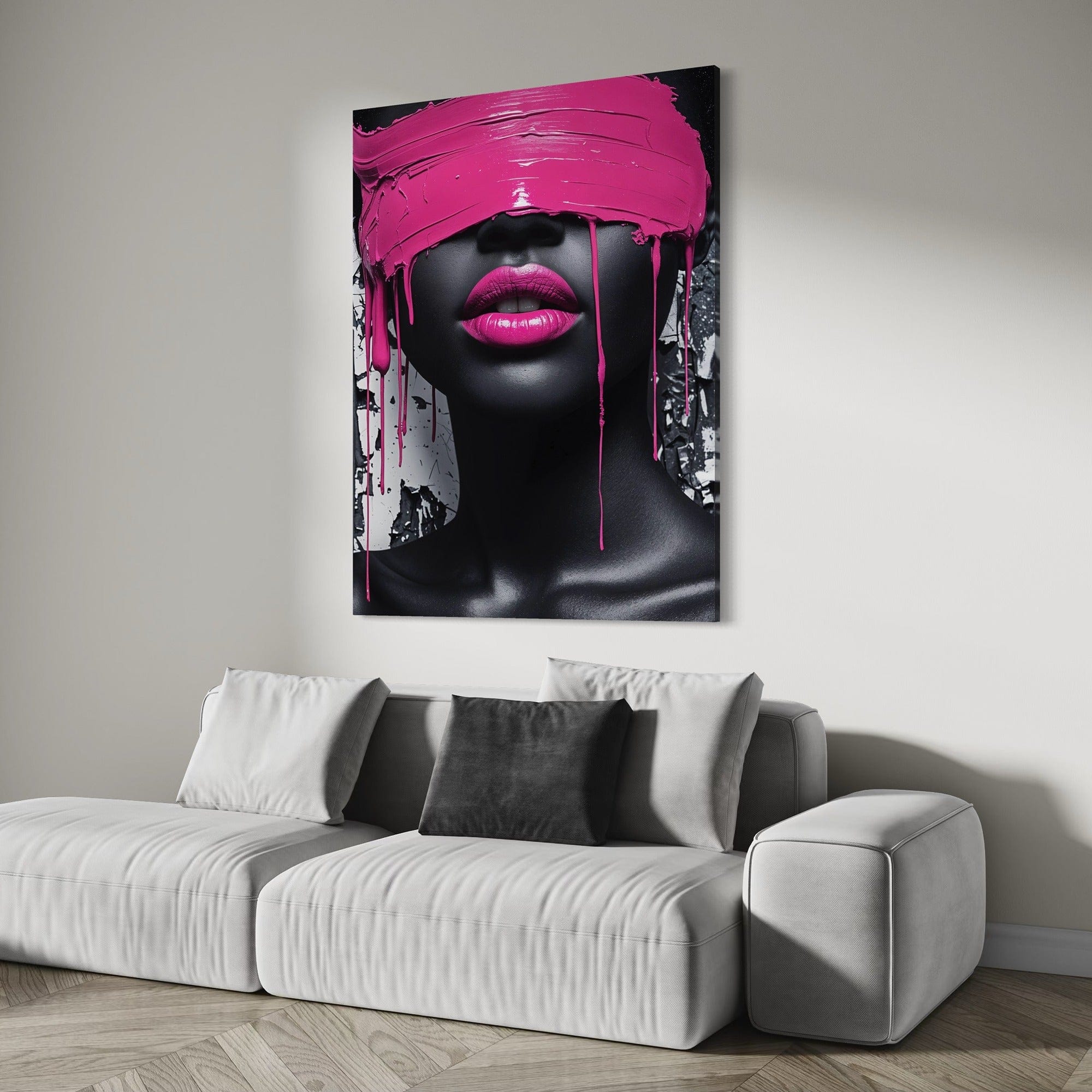 Blind Kiss Canvas