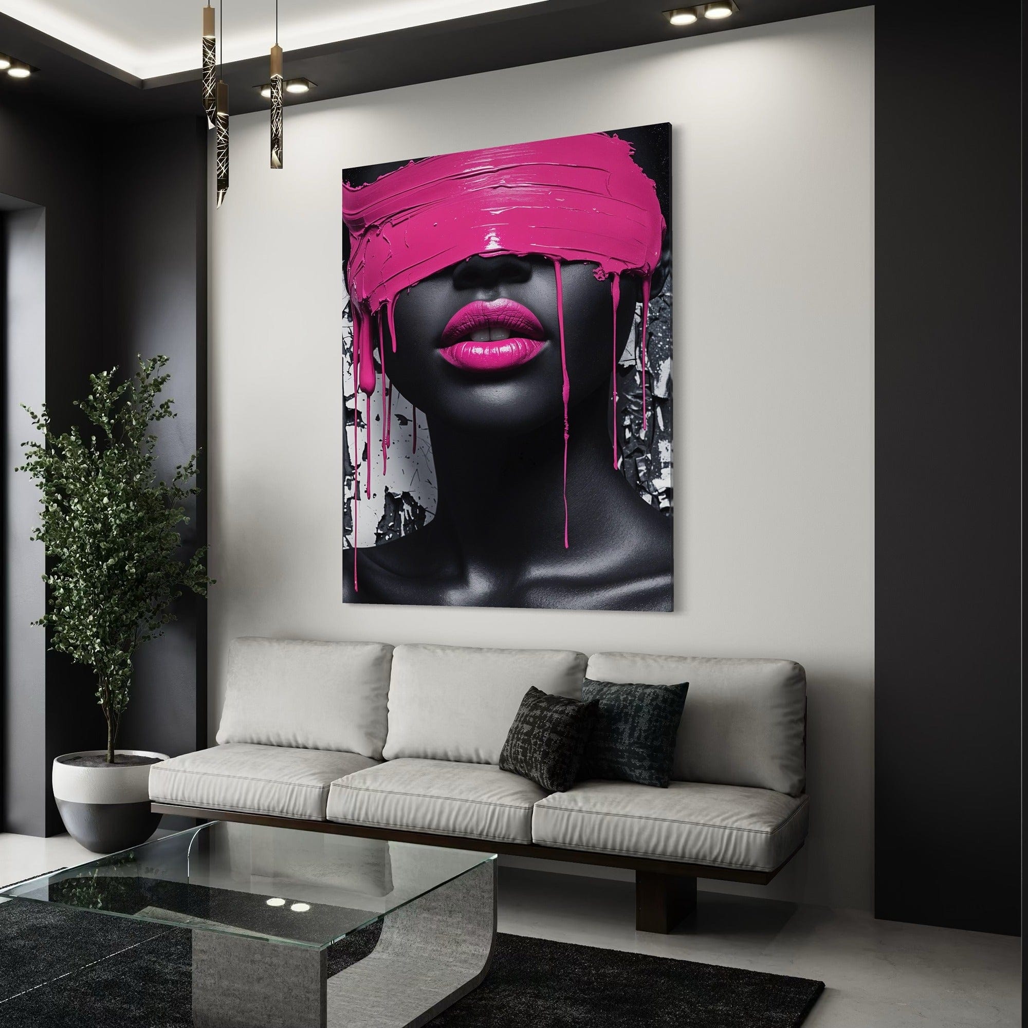 Blind Kiss Canvas