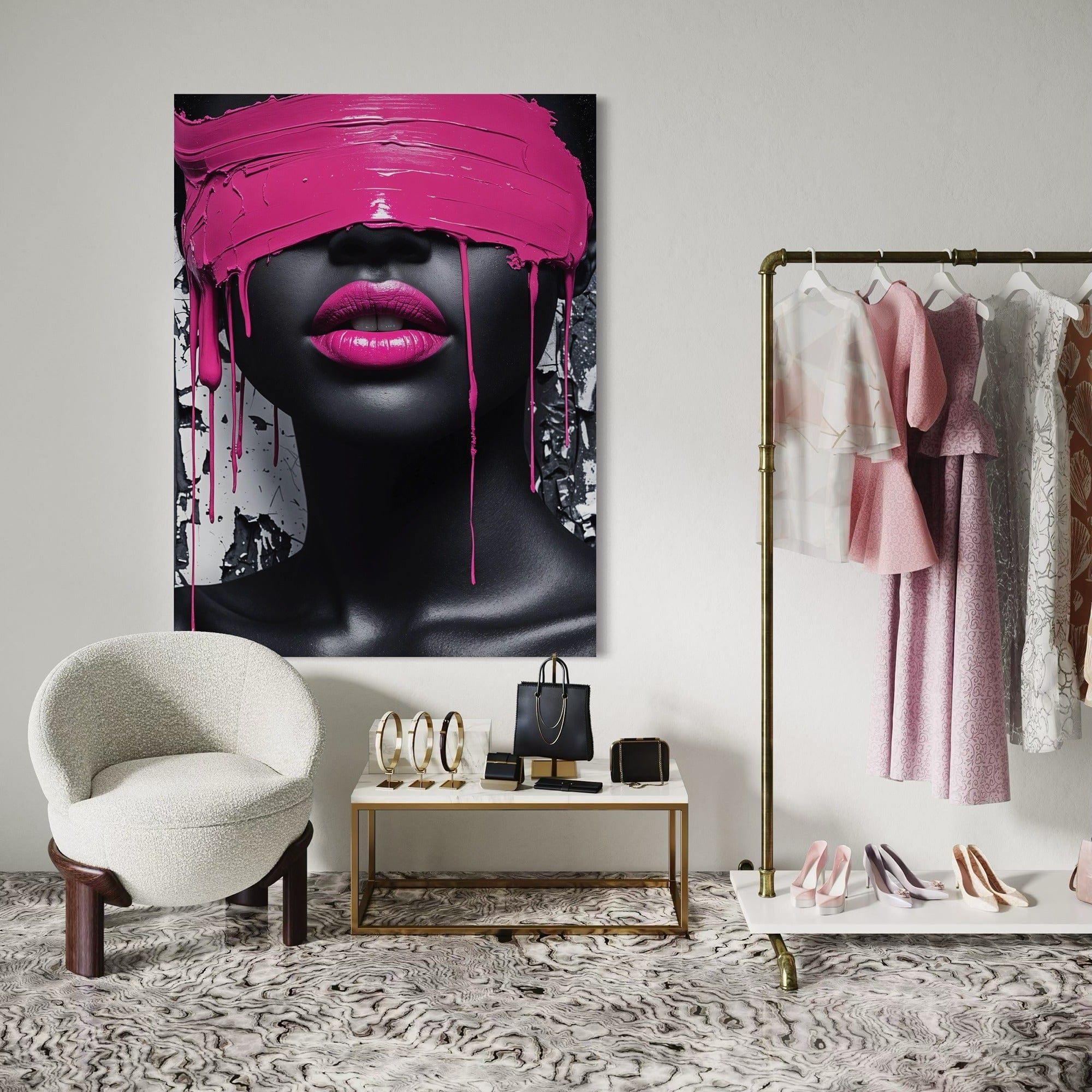 Blind Kiss Canvas