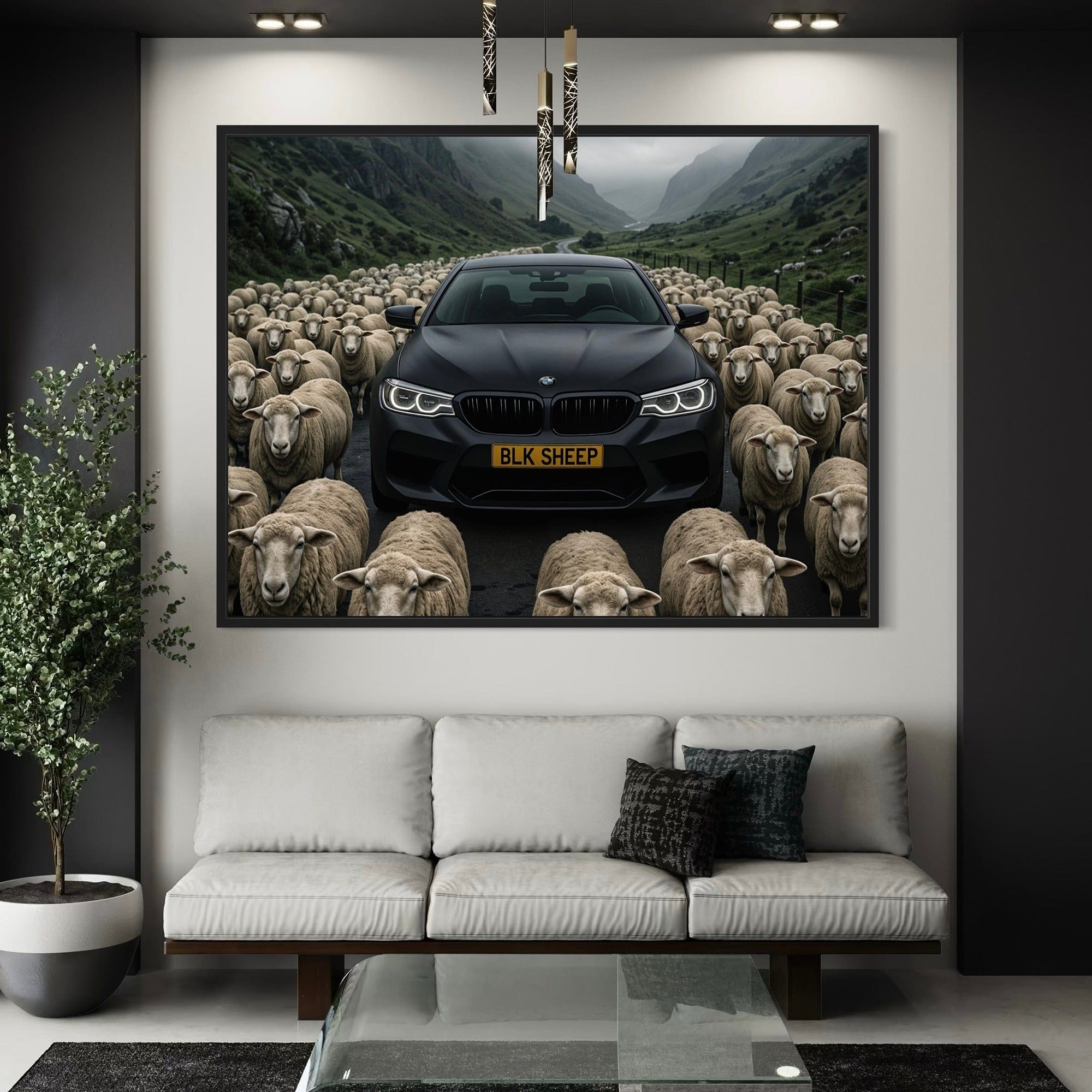 BMW - Born to Stand Out Canvas