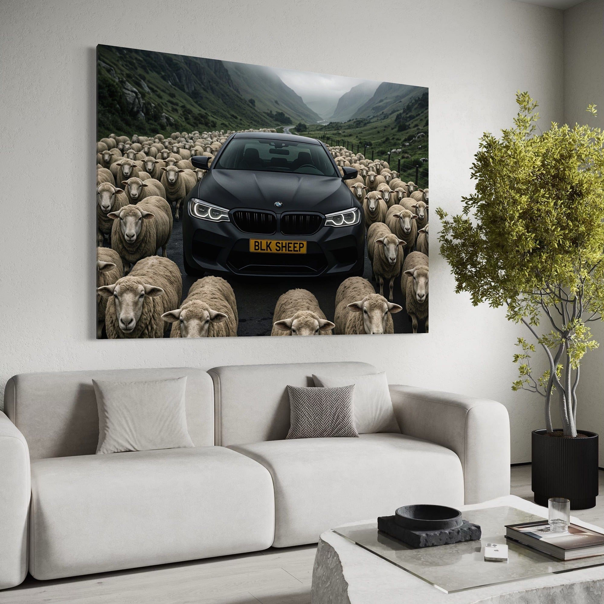 BMW - Born to Stand Out Canvas