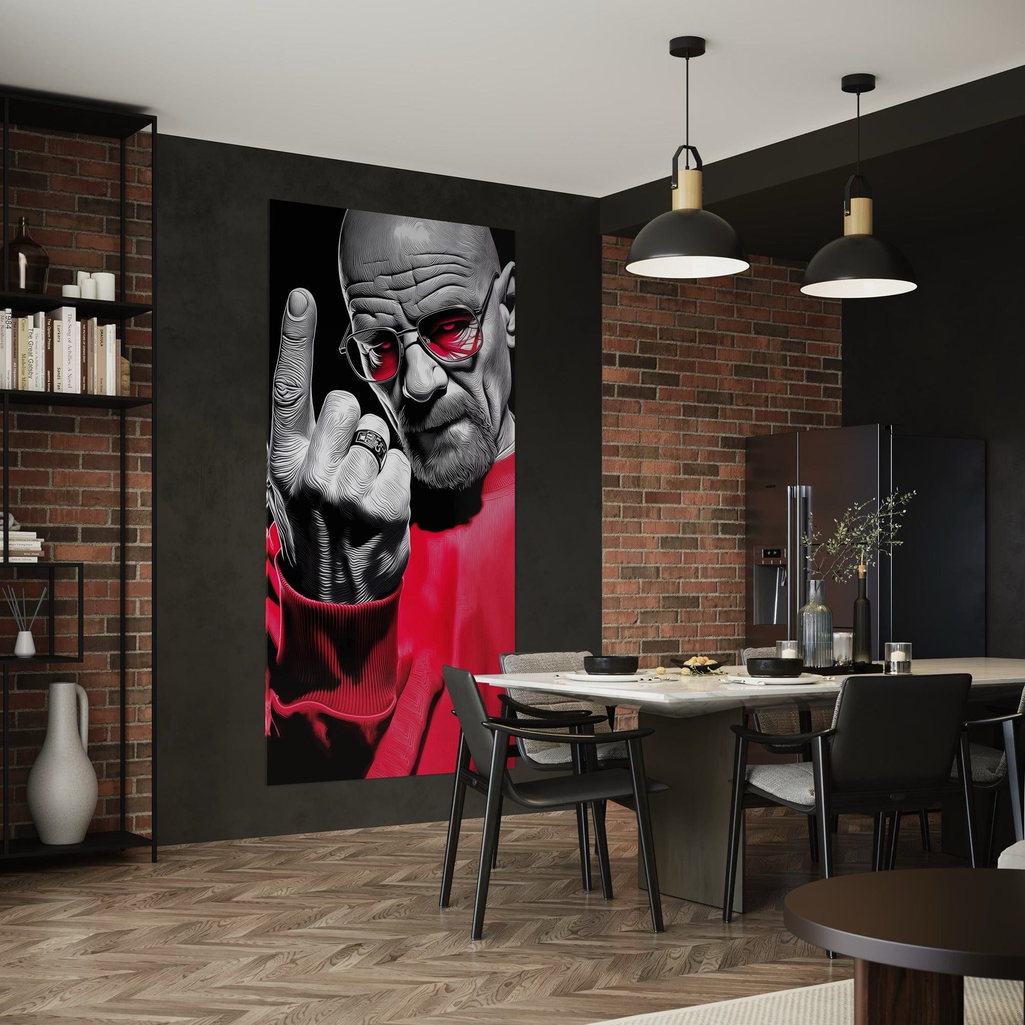 Breaking Bad – I’m the One Who Knocks Canvas Wall Art