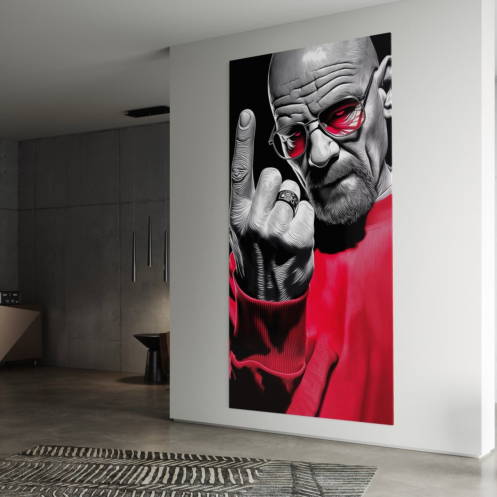 Breaking Bad – I’m the One Who Knocks Canvas Wall Art