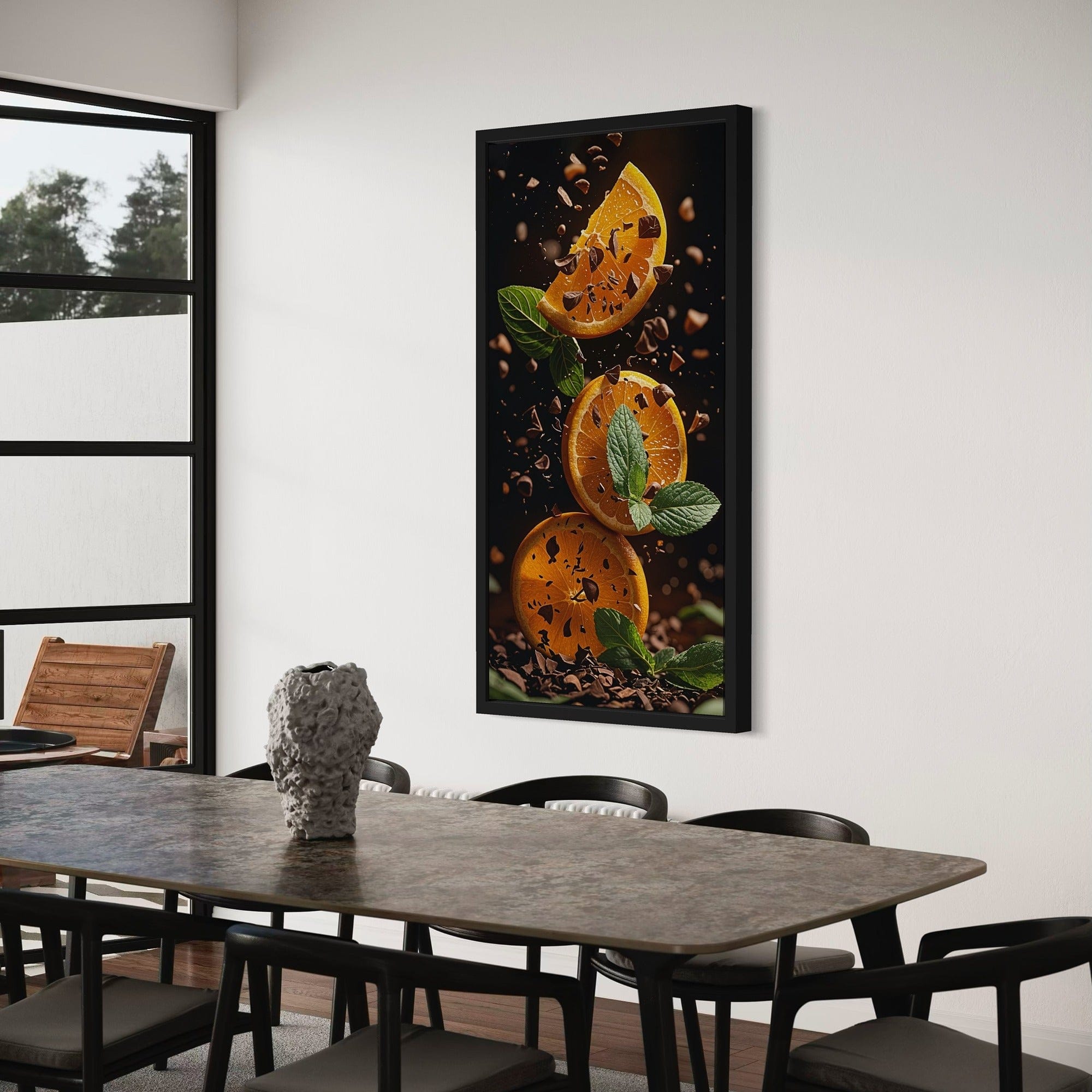 dessert themed wall art