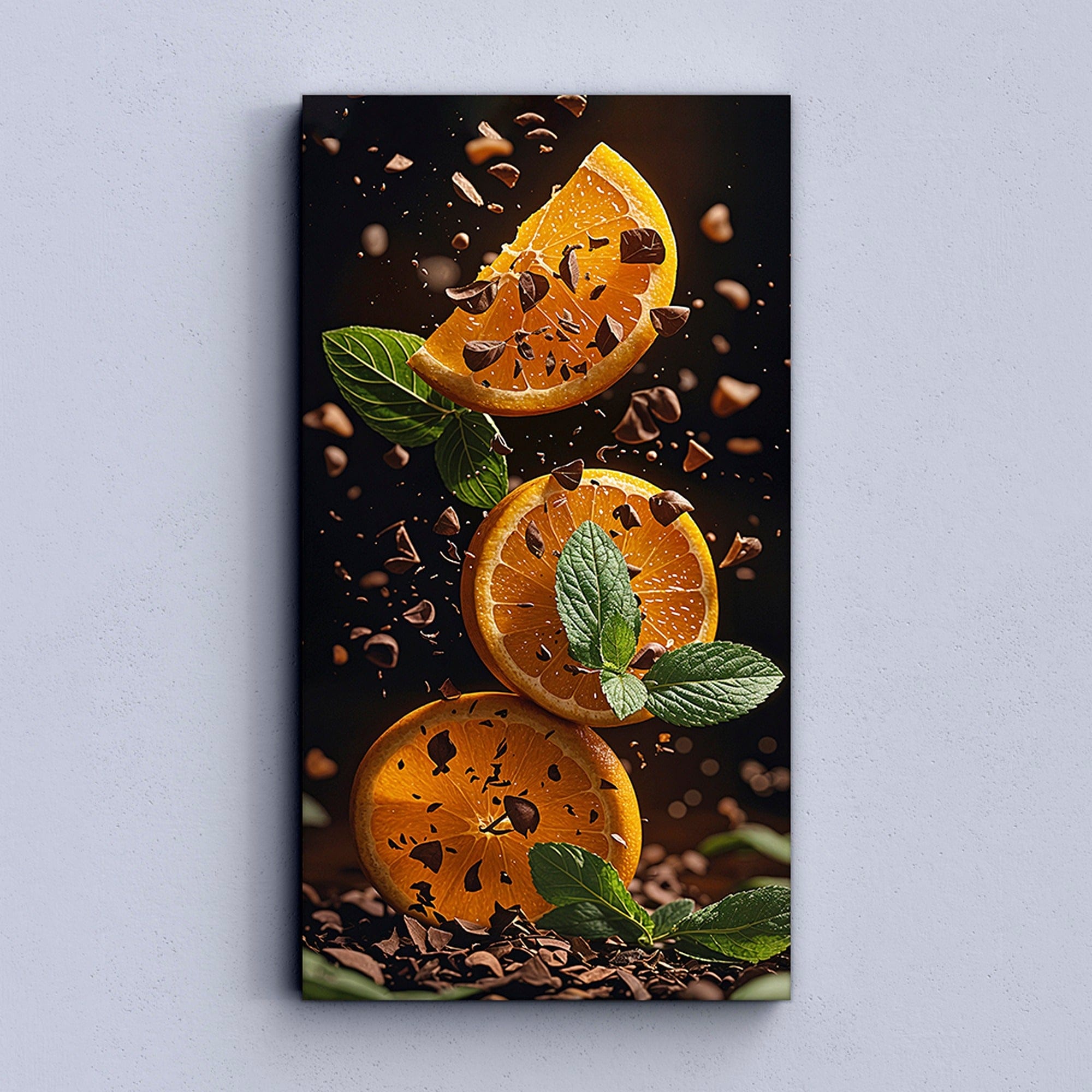 citrus canvas wall art