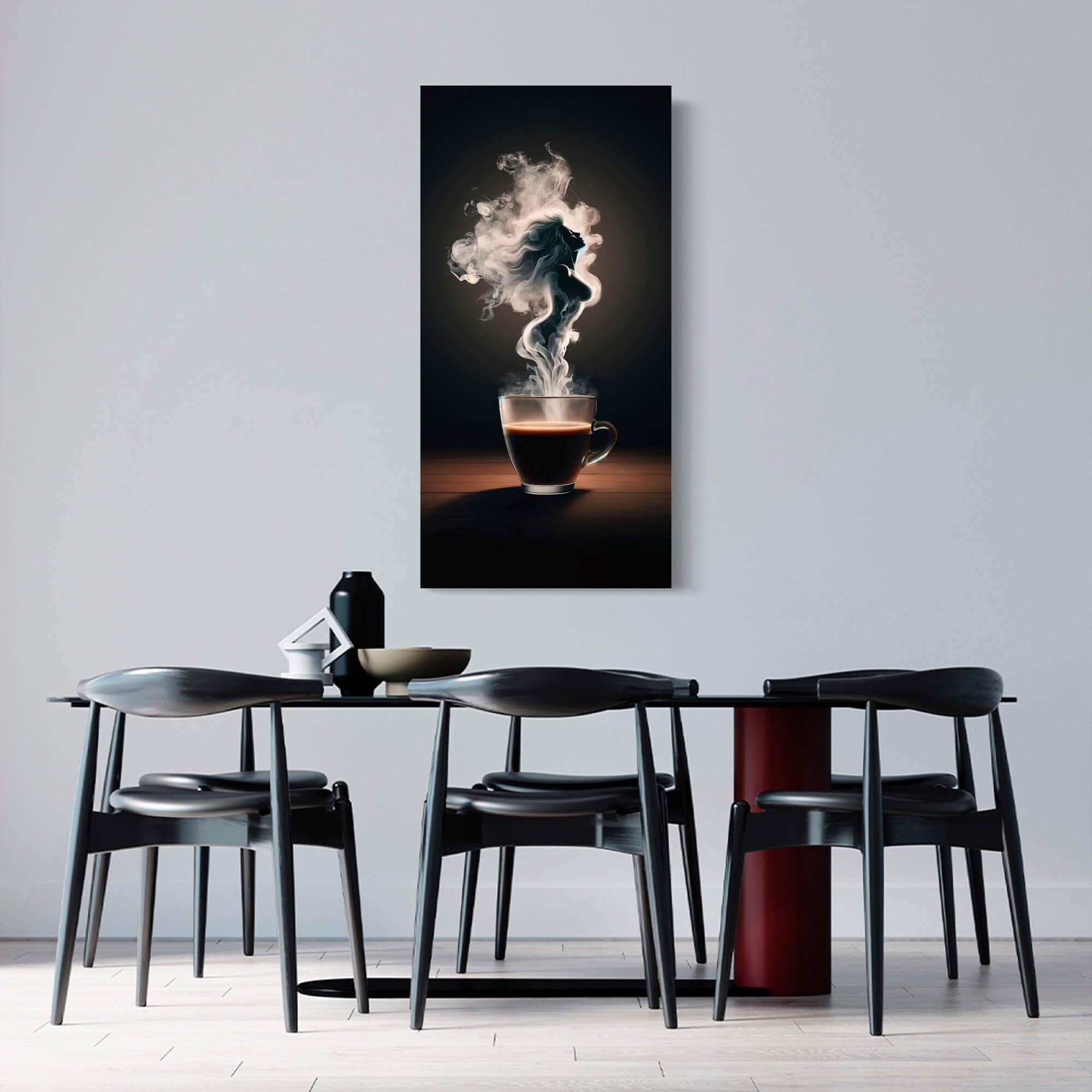 Chic kitchen wall art coffee lover gift