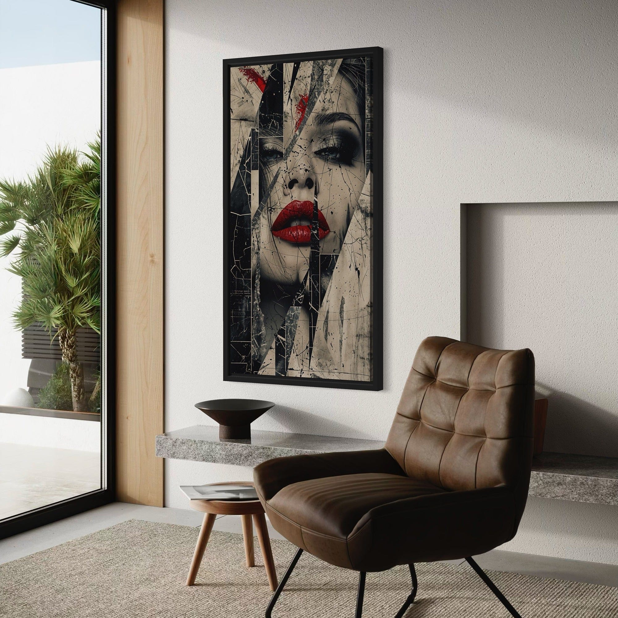 Cracked Elegance Canvas
