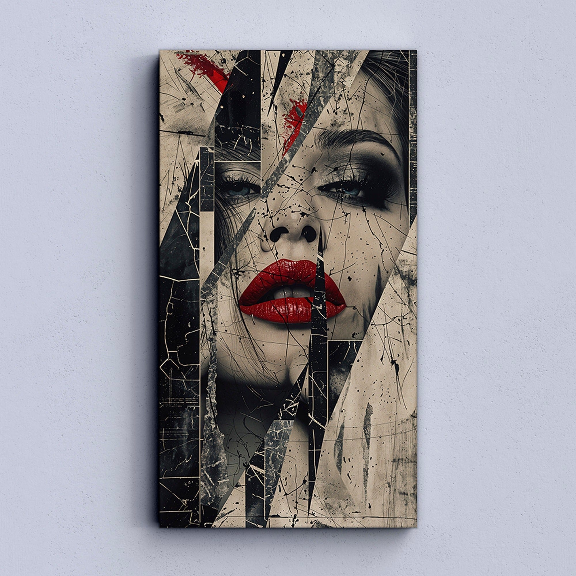 Cracked Elegance Canvas