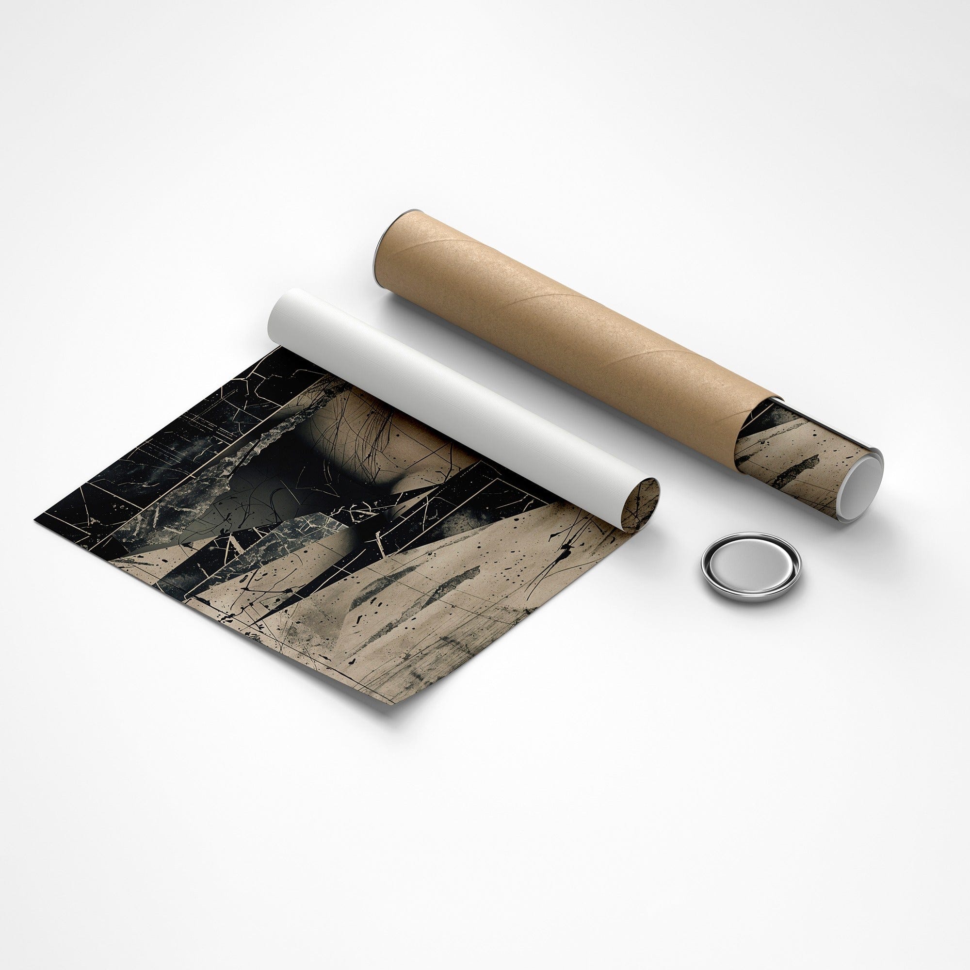 Cracked Elegance Canvas