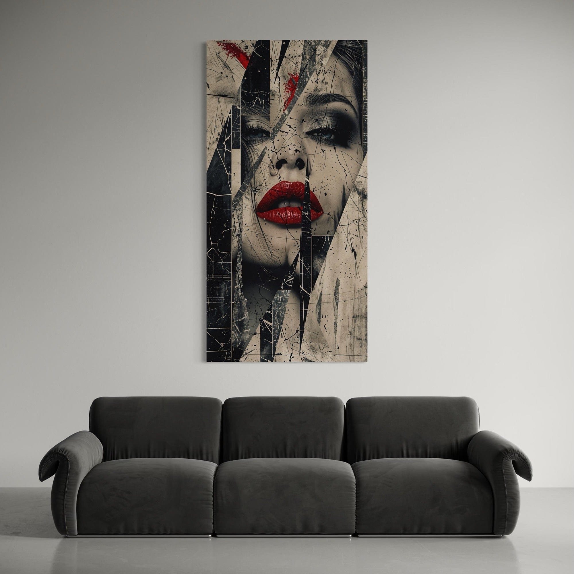 Cracked Elegance Canvas