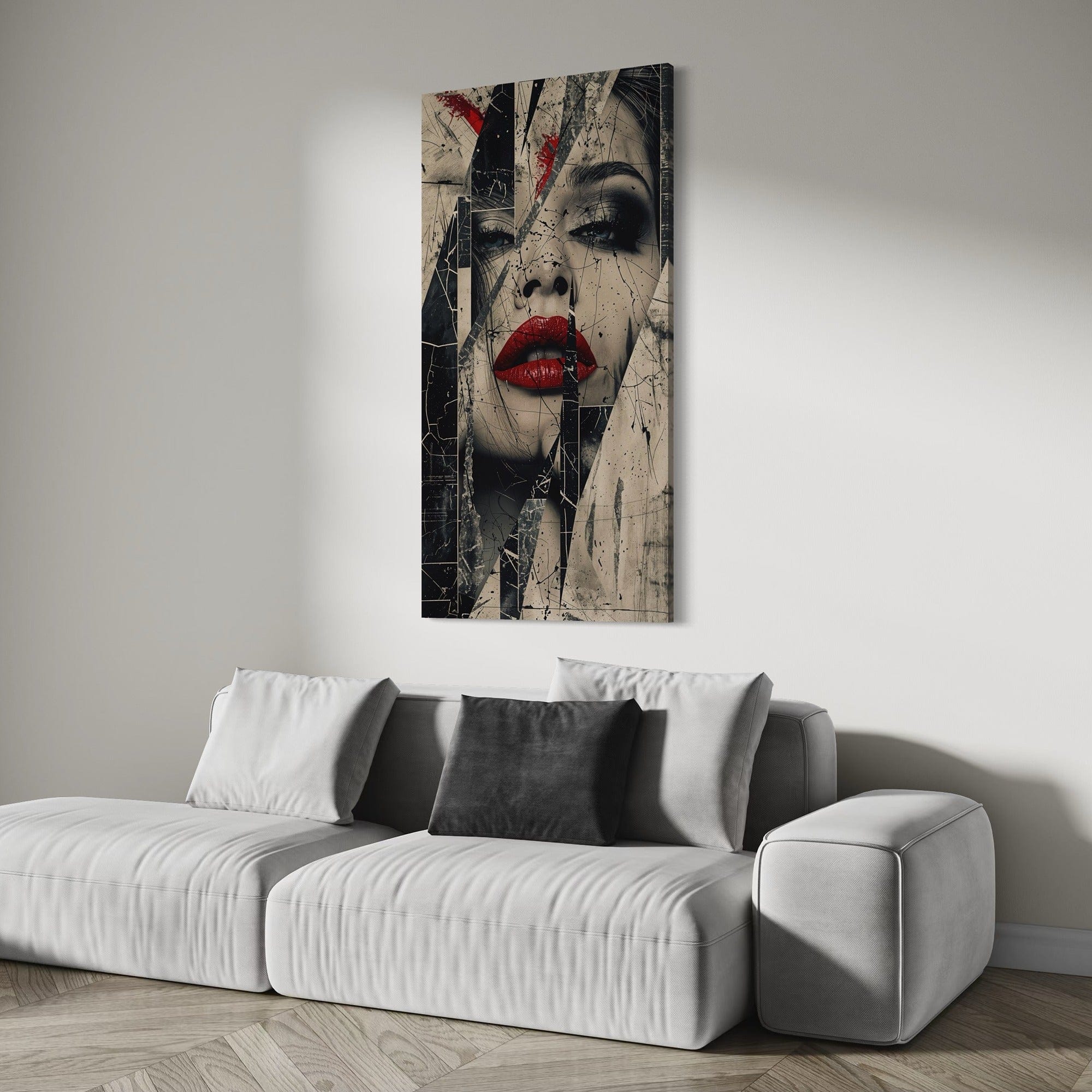 Cracked Elegance Canvas