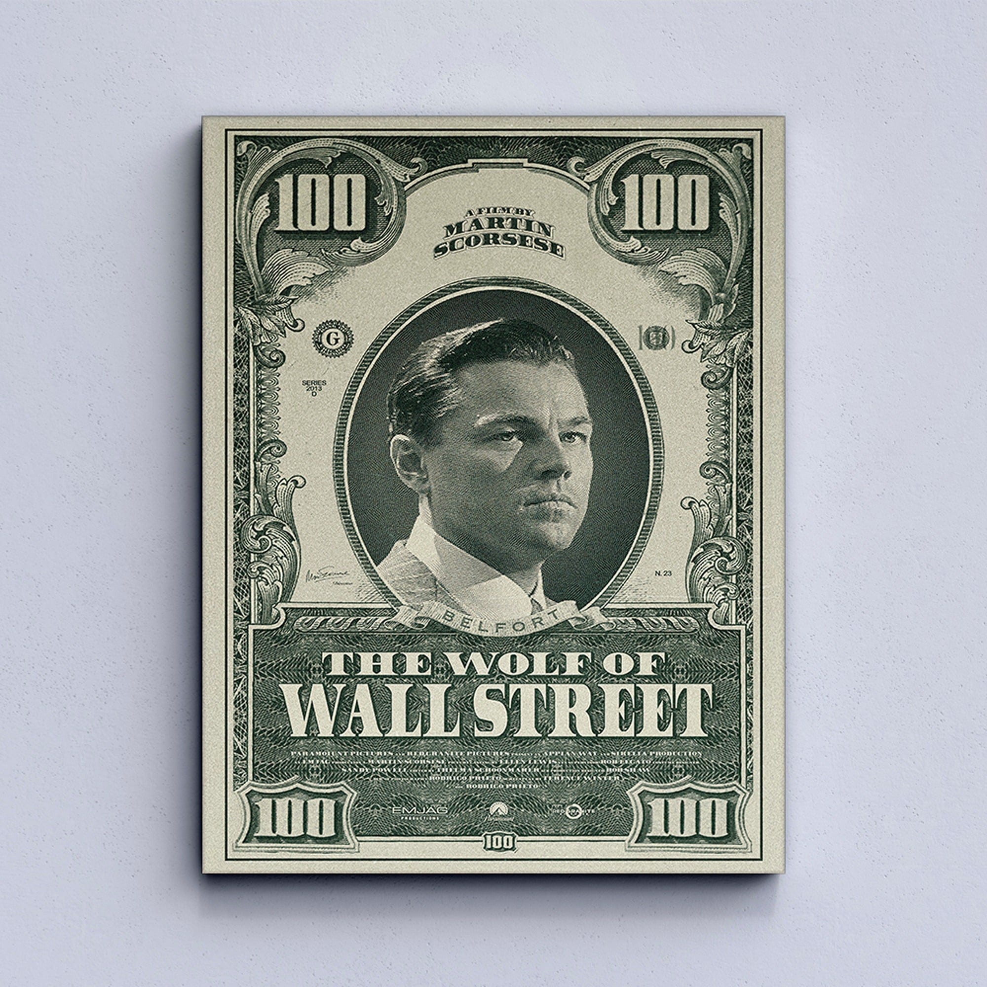 Deal Maker – Wolf of Wall Street Canvas Wall Art