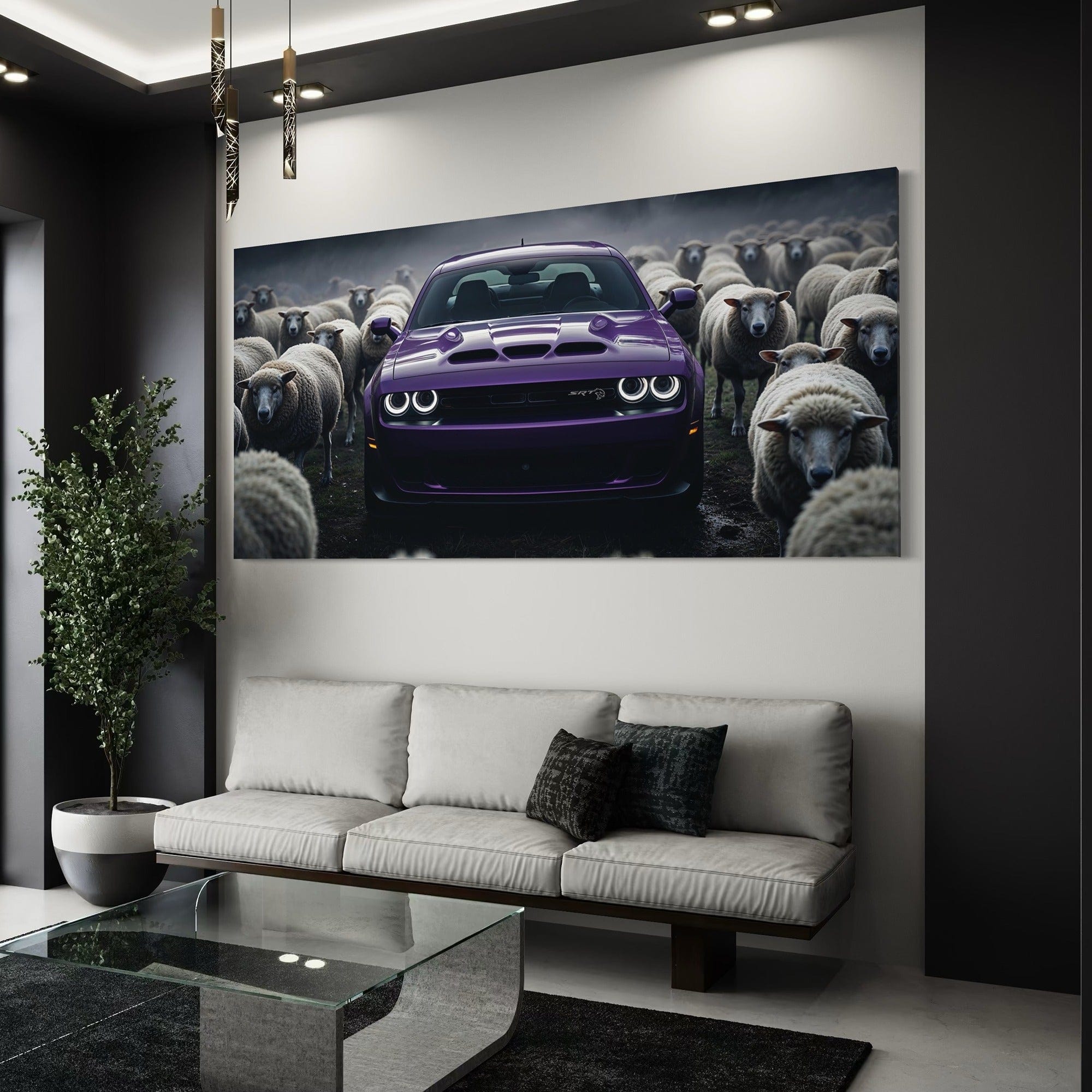 Dodge Charger Hellcat - Violet Rebel