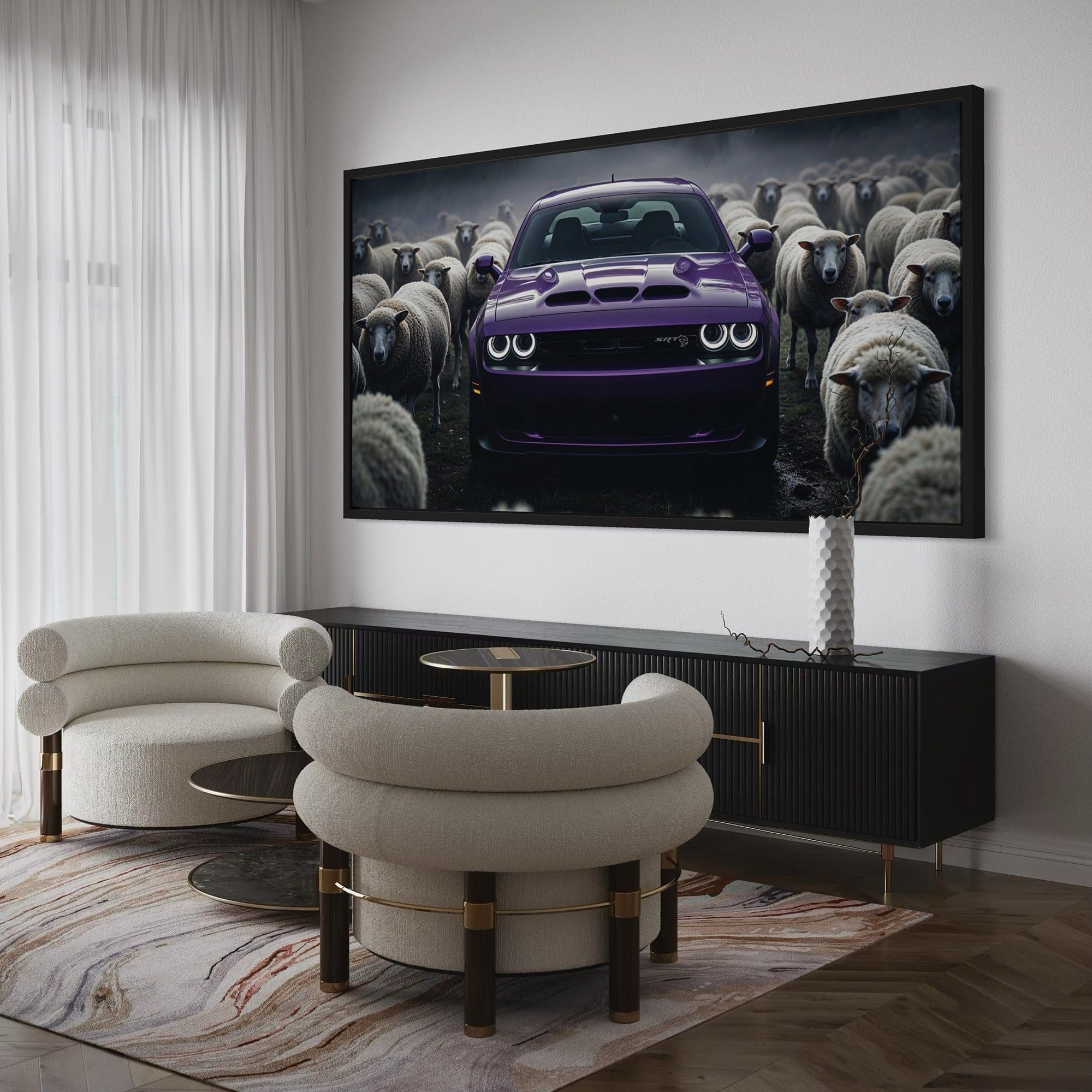 Dodge Charger Hellcat - Violet Rebel