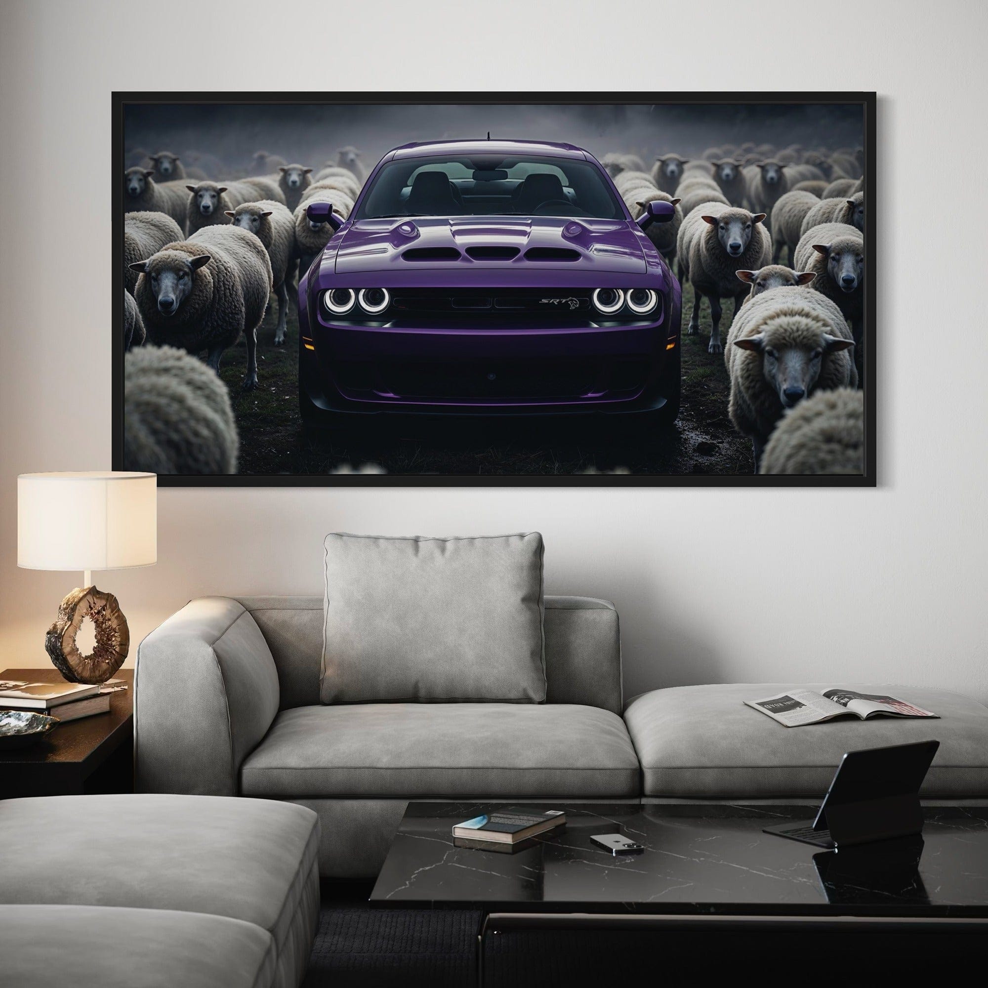 Dodge Charger Hellcat - Violet Rebel
