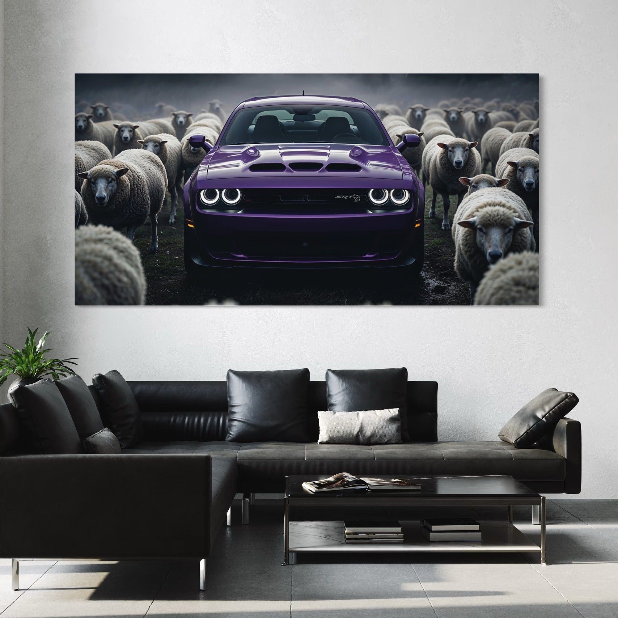 Dodge Charger Hellcat - Violet Rebel