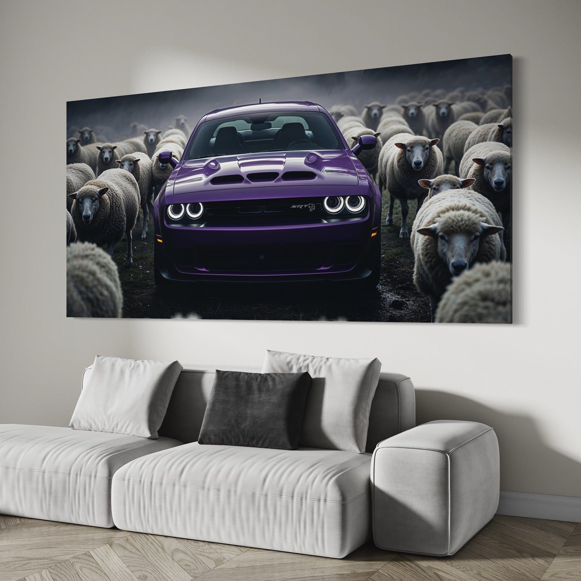 Dodge Charger Hellcat - Violet Rebel