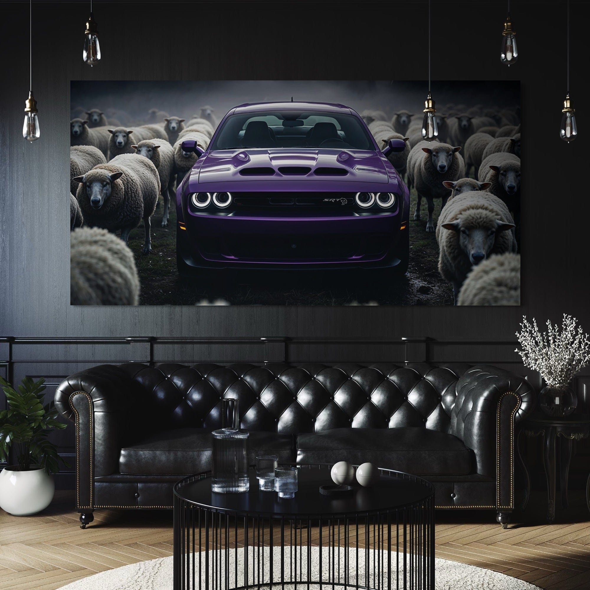 Dodge Charger Hellcat - Violet Rebel