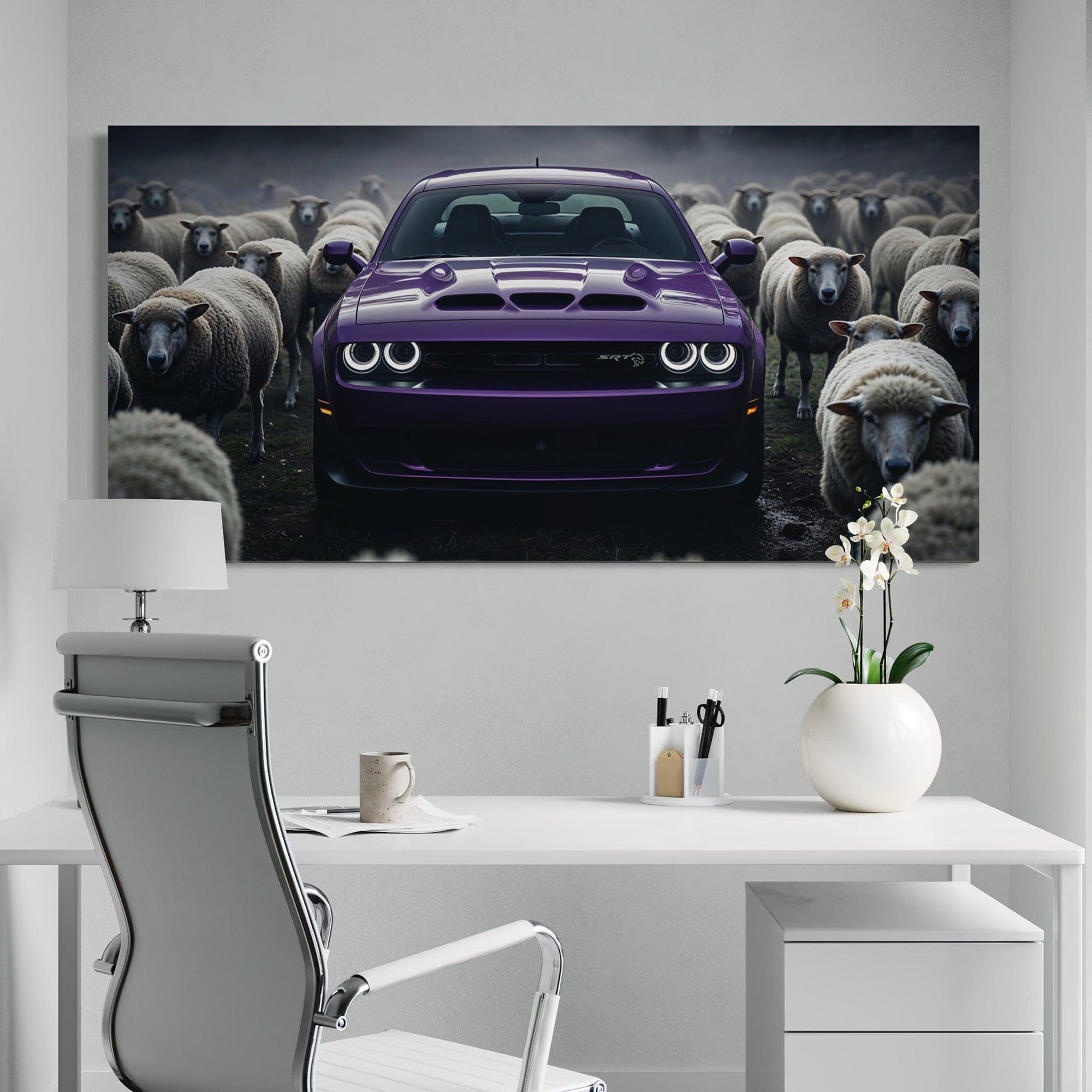 Dodge Charger Hellcat - Violet Rebel
