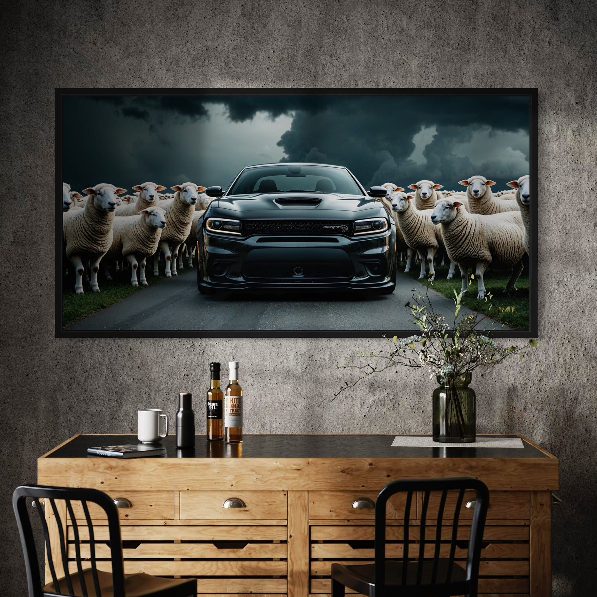 Dodge Charger Hellcat Black - Stealth Beast