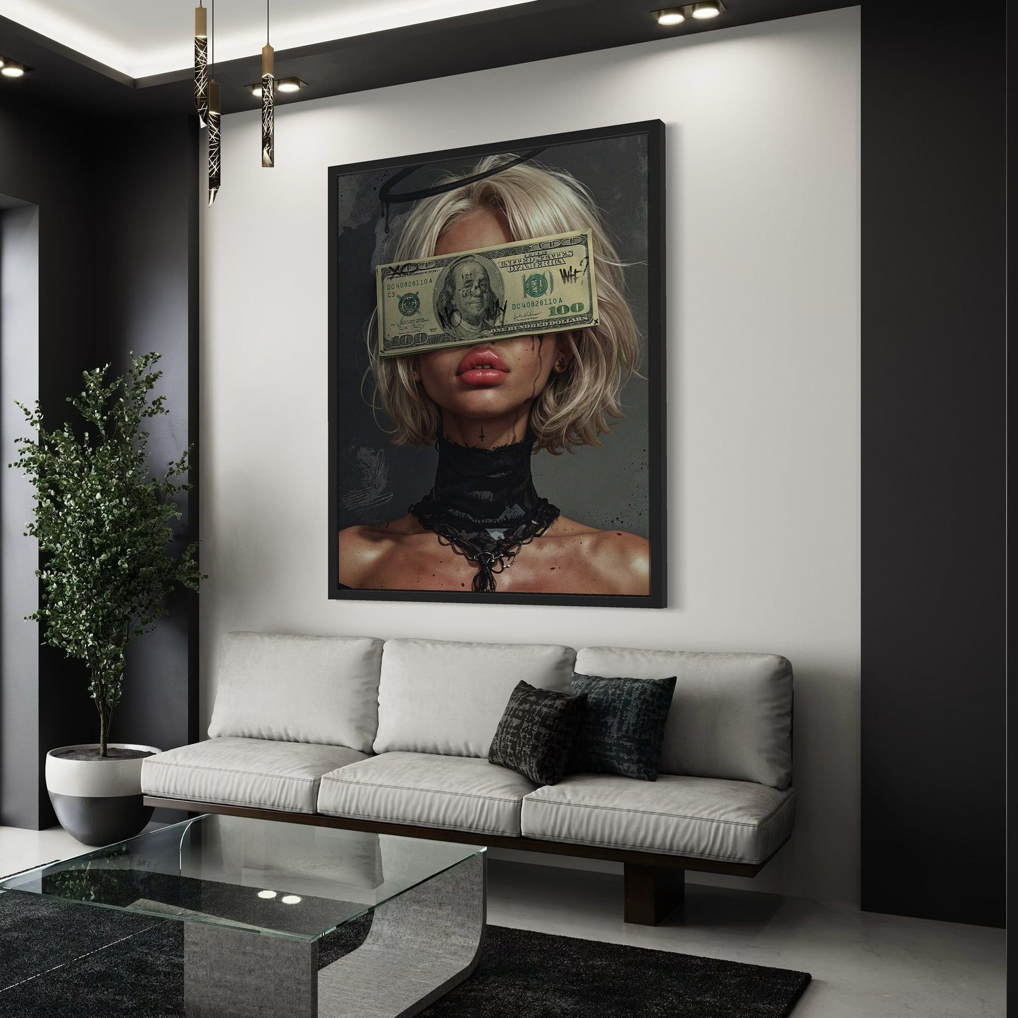 Dollar Dreams Canvas