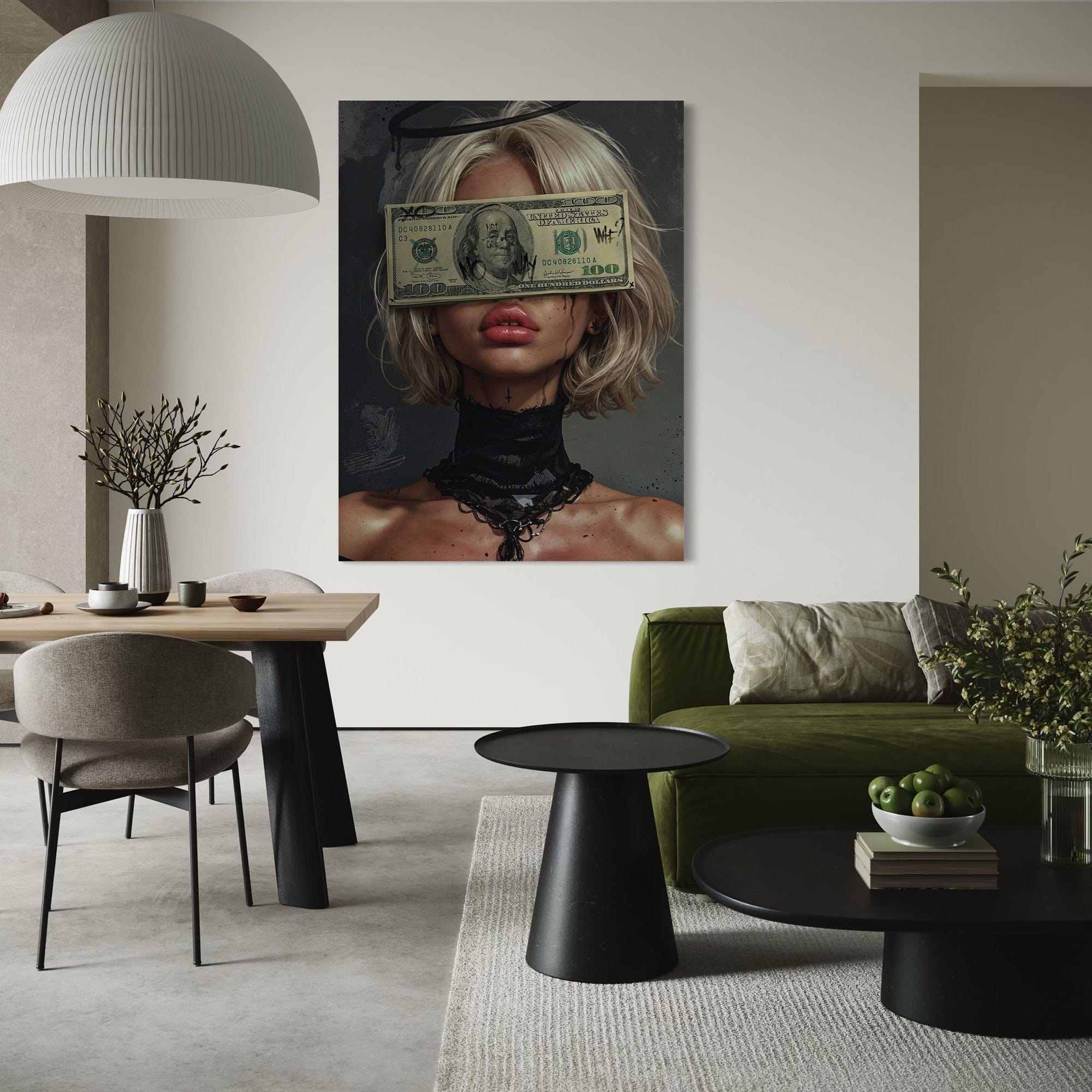 Dollar Dreams Canvas