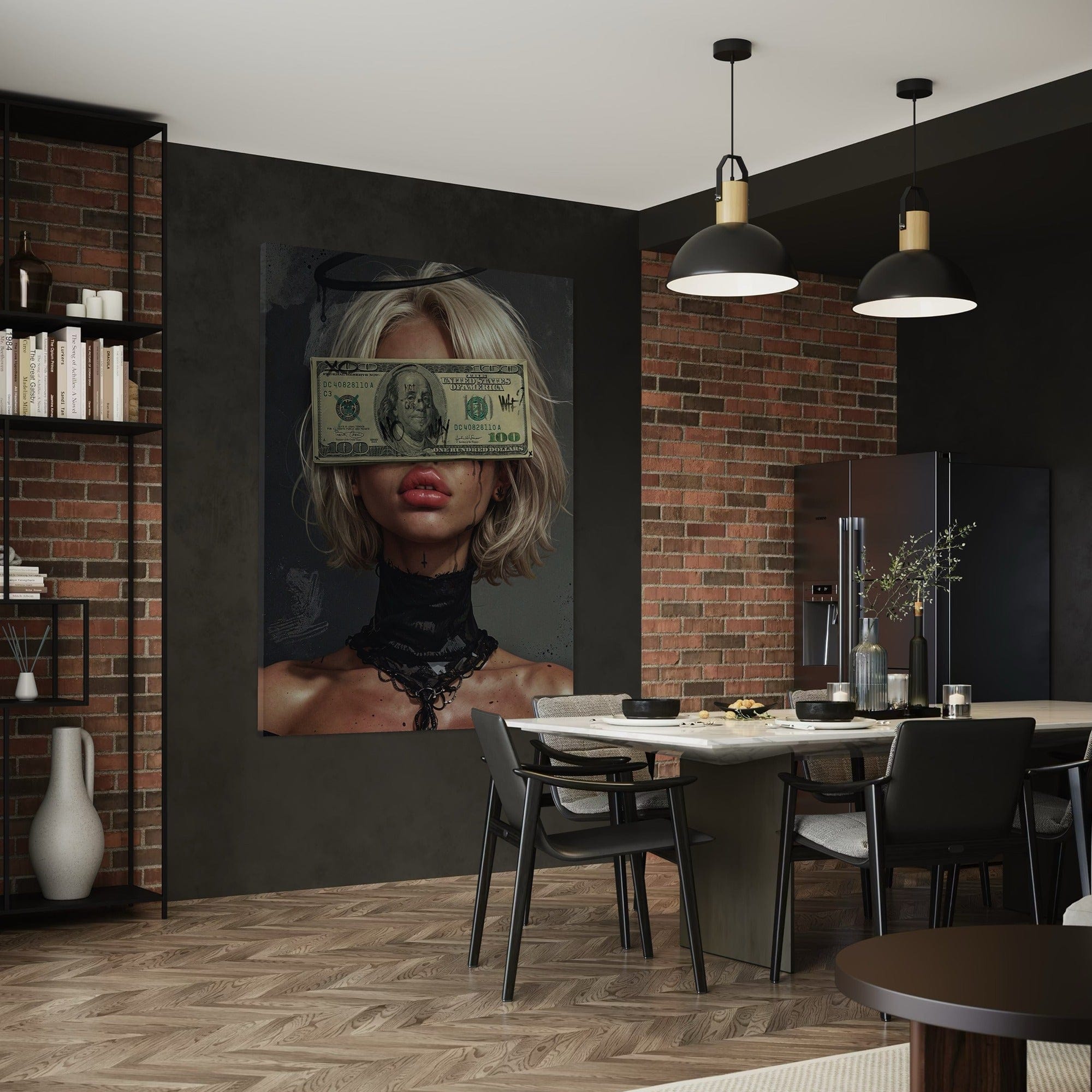 Dollar Dreams Canvas