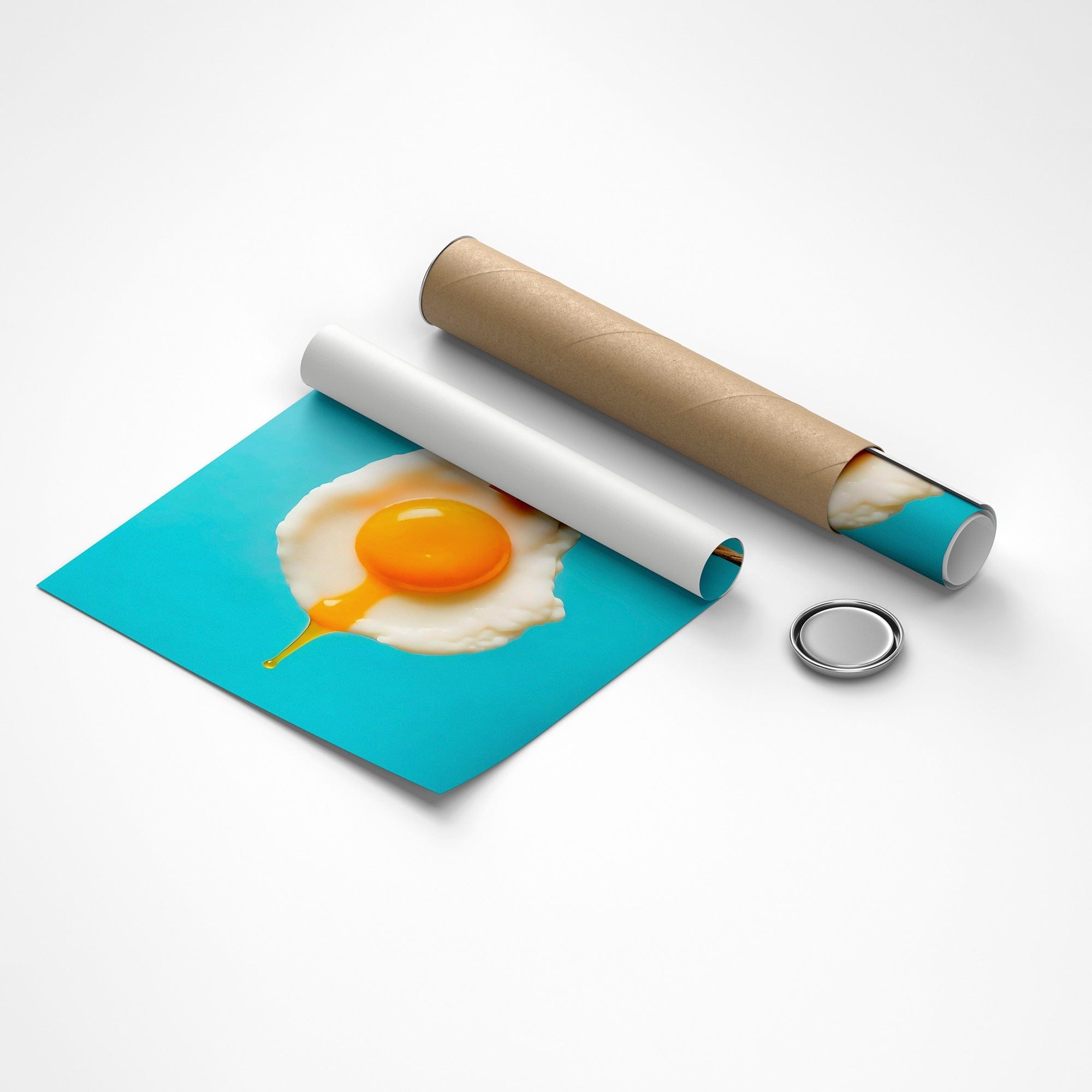 Modern farmhouse kitchen egg canvas