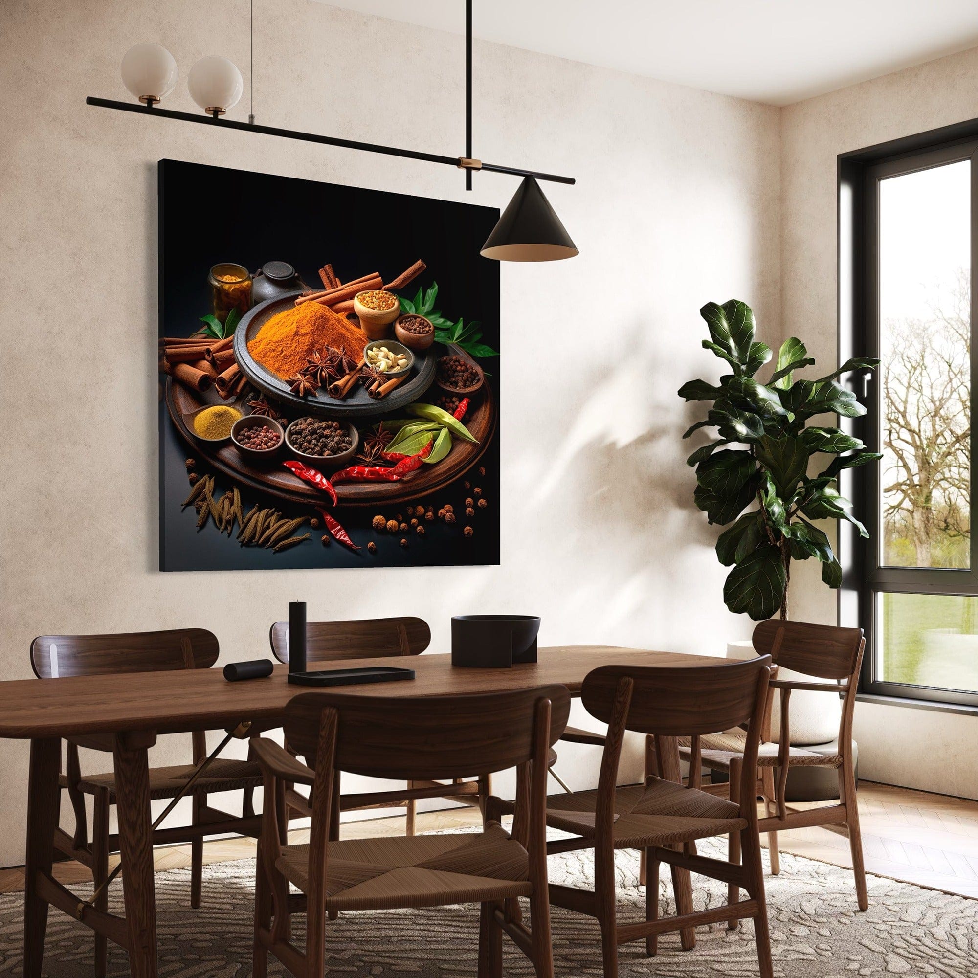 curry powder art print