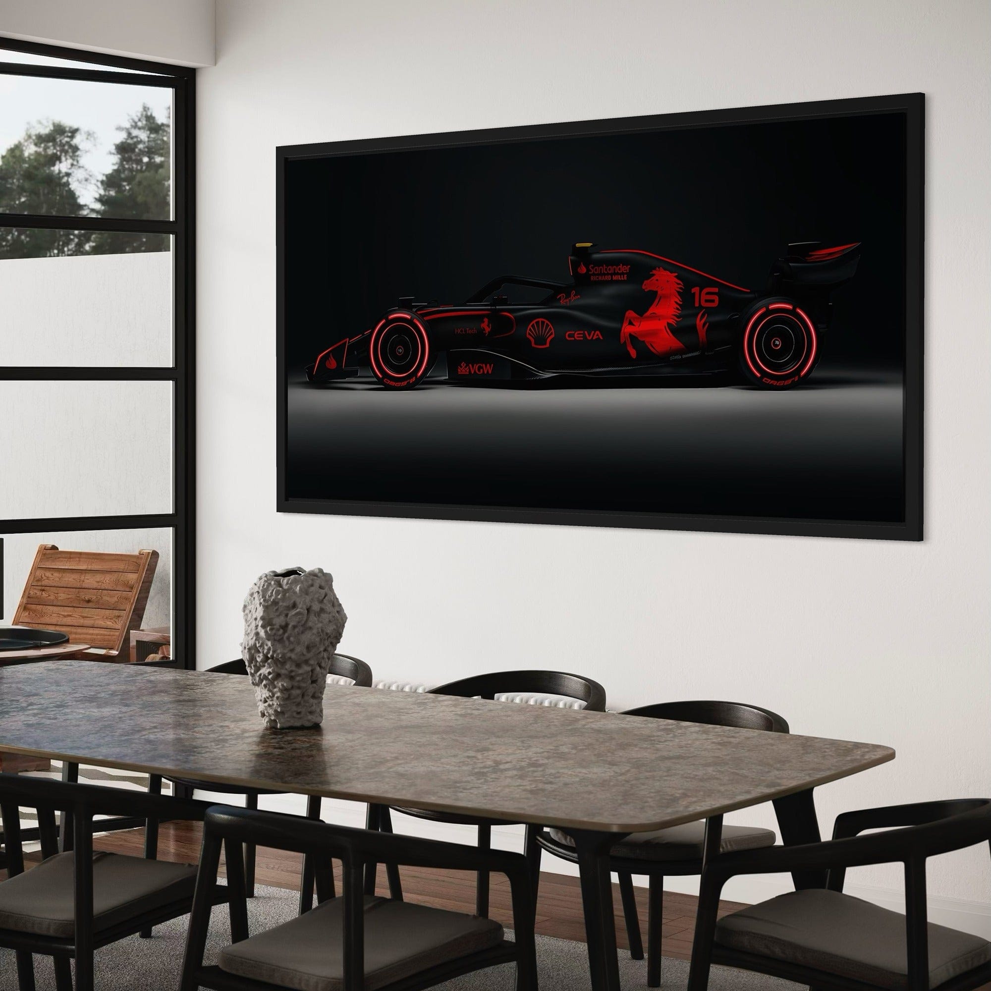 F1 Side View - Wall Art Print