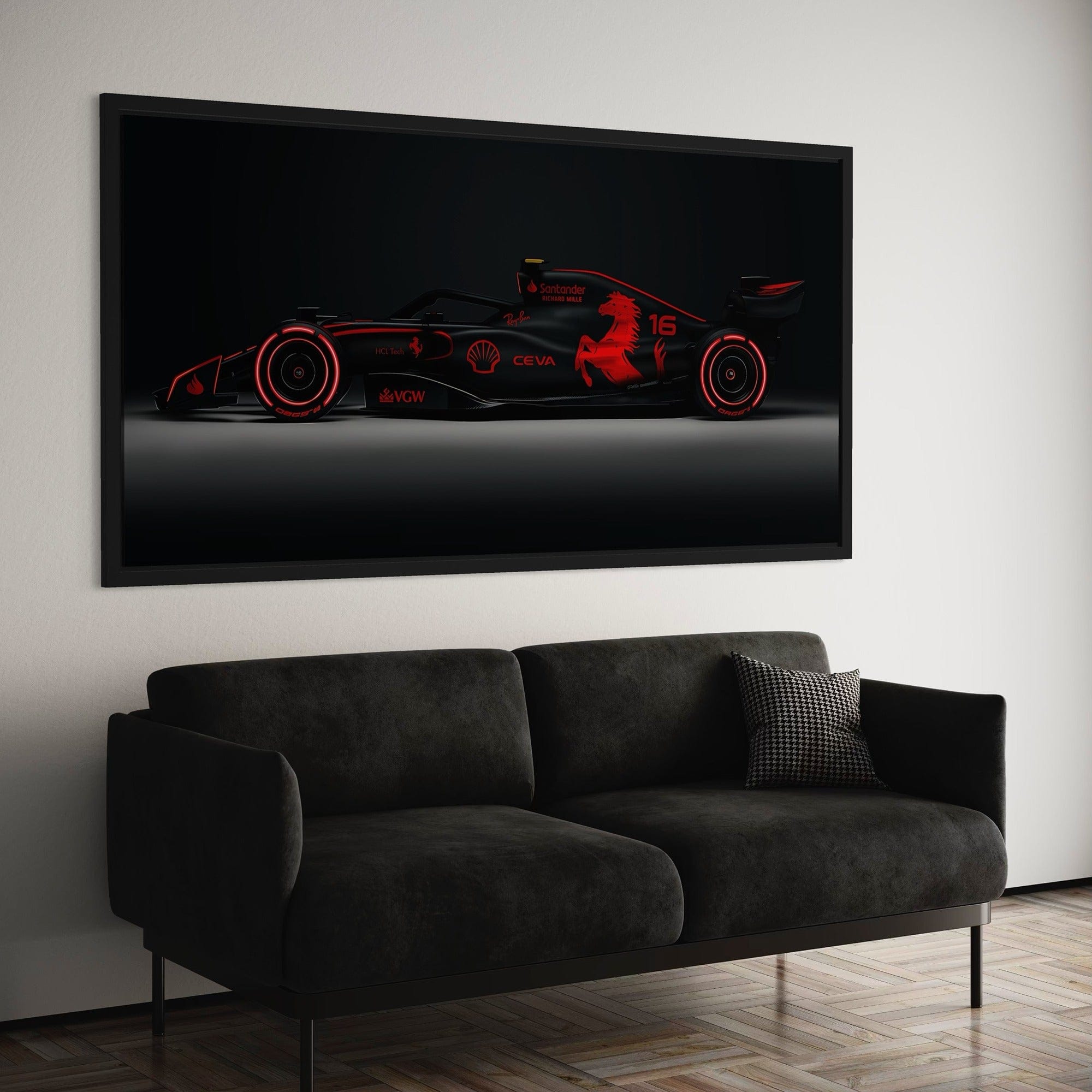 F1 Side View - Wall Art Print