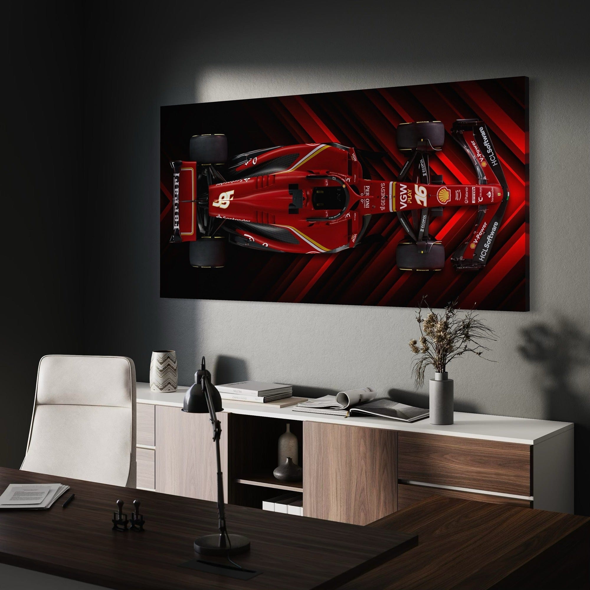 Ferrari F1 2024 - Wall Art Print