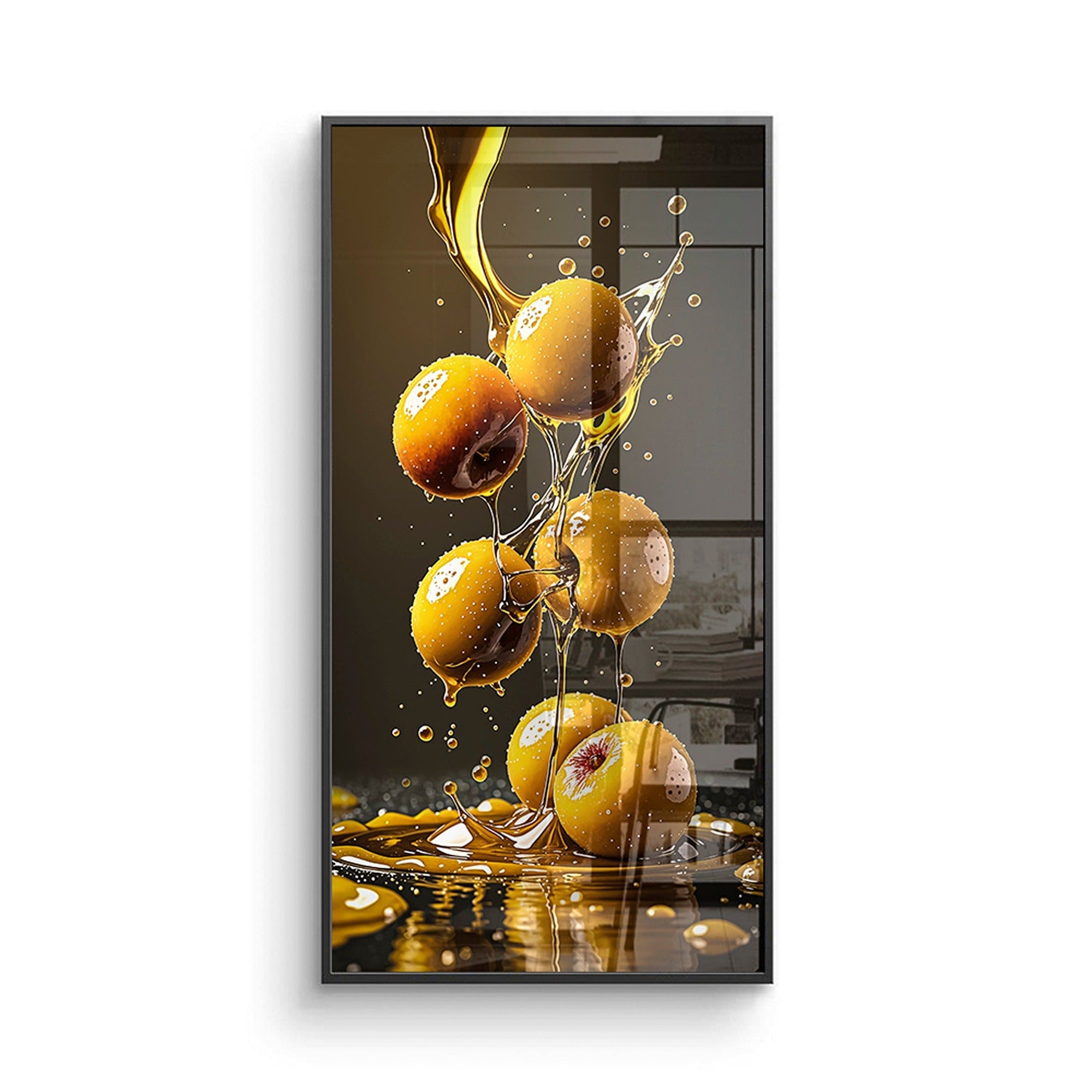 kitchen wall decor fruit