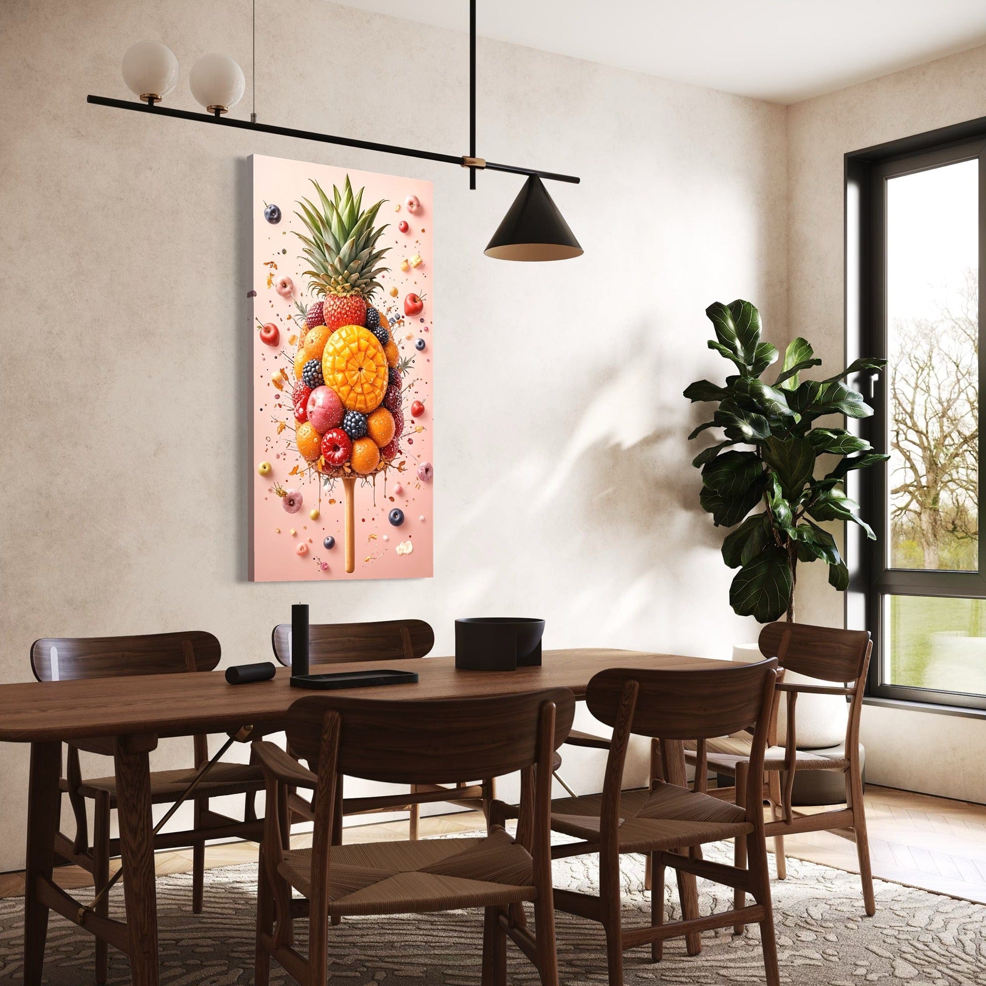 Fruity Explosion – Kitchen Canvas Wall Art Print