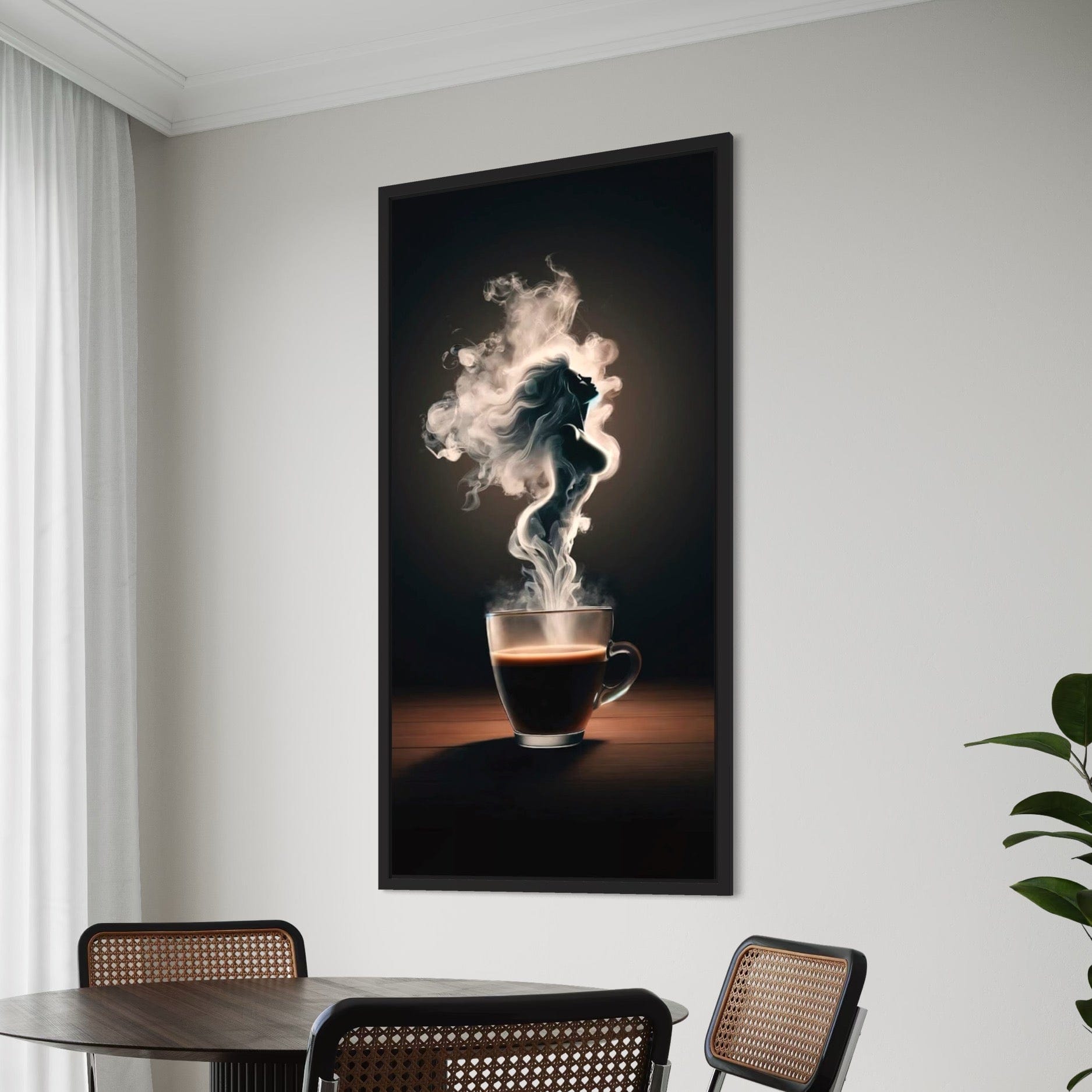 Barista gift idea steaming espresso artwork