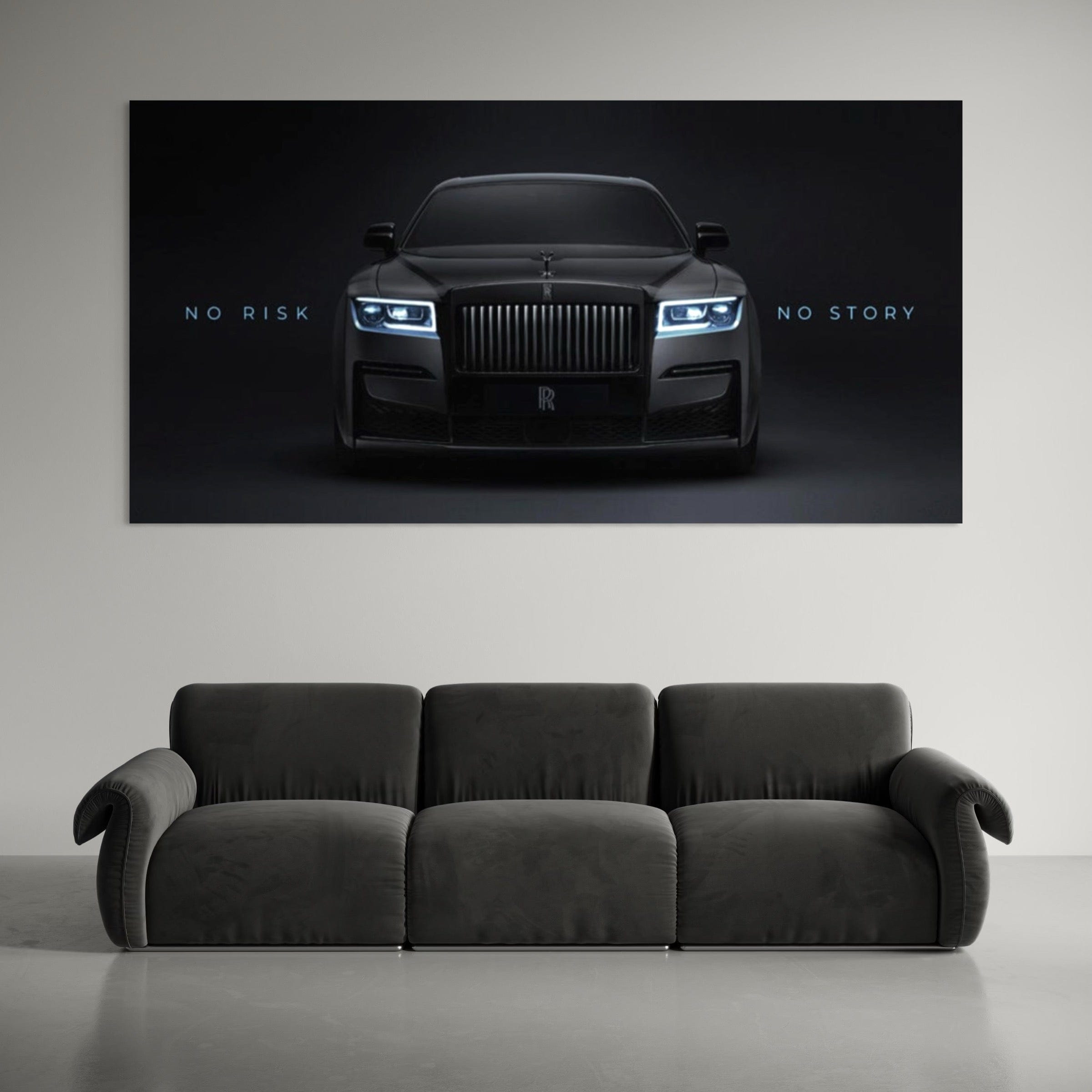 Rolls Royce: No Risk - No Story Canvas