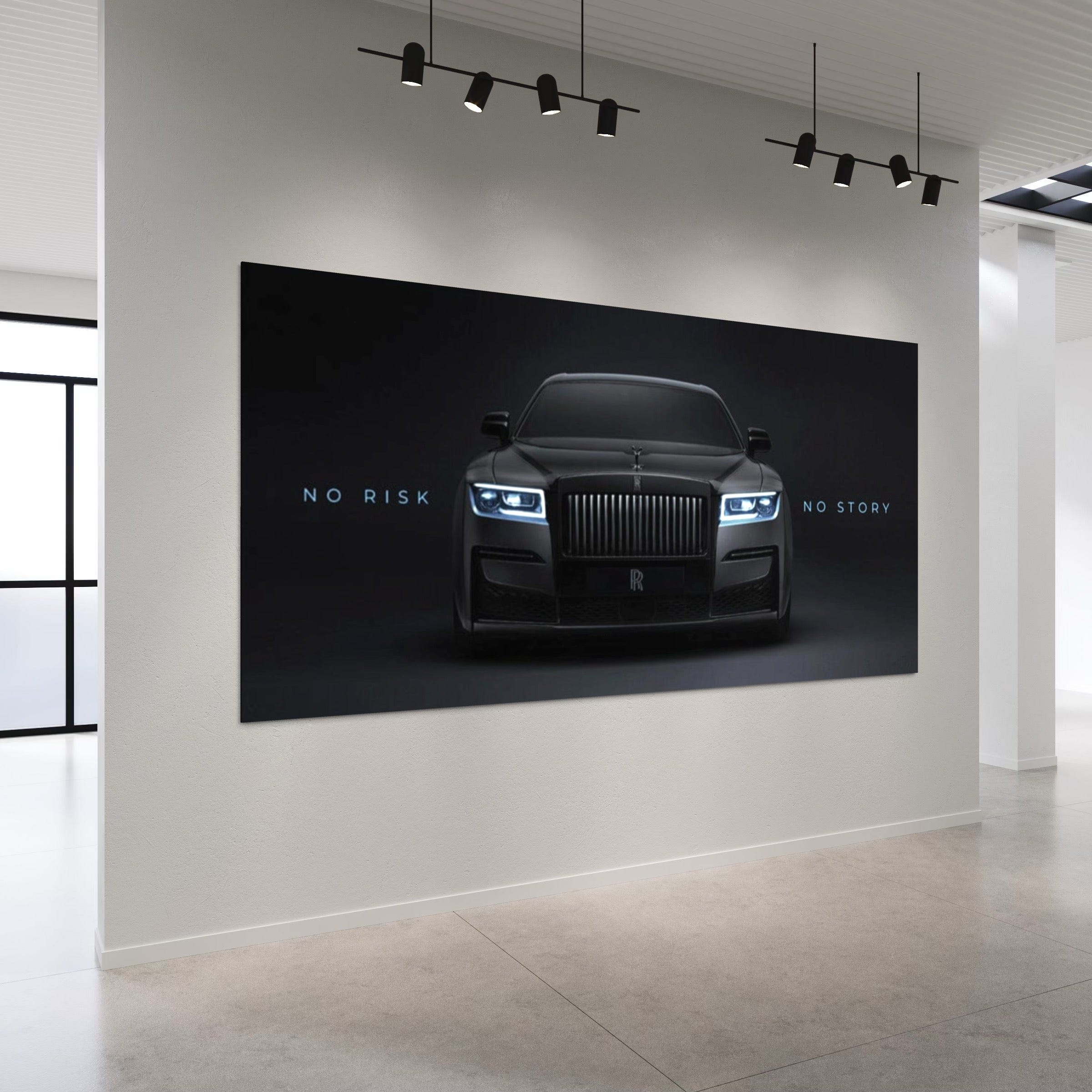 Rolls Royce: No Risk - No Story Canvas