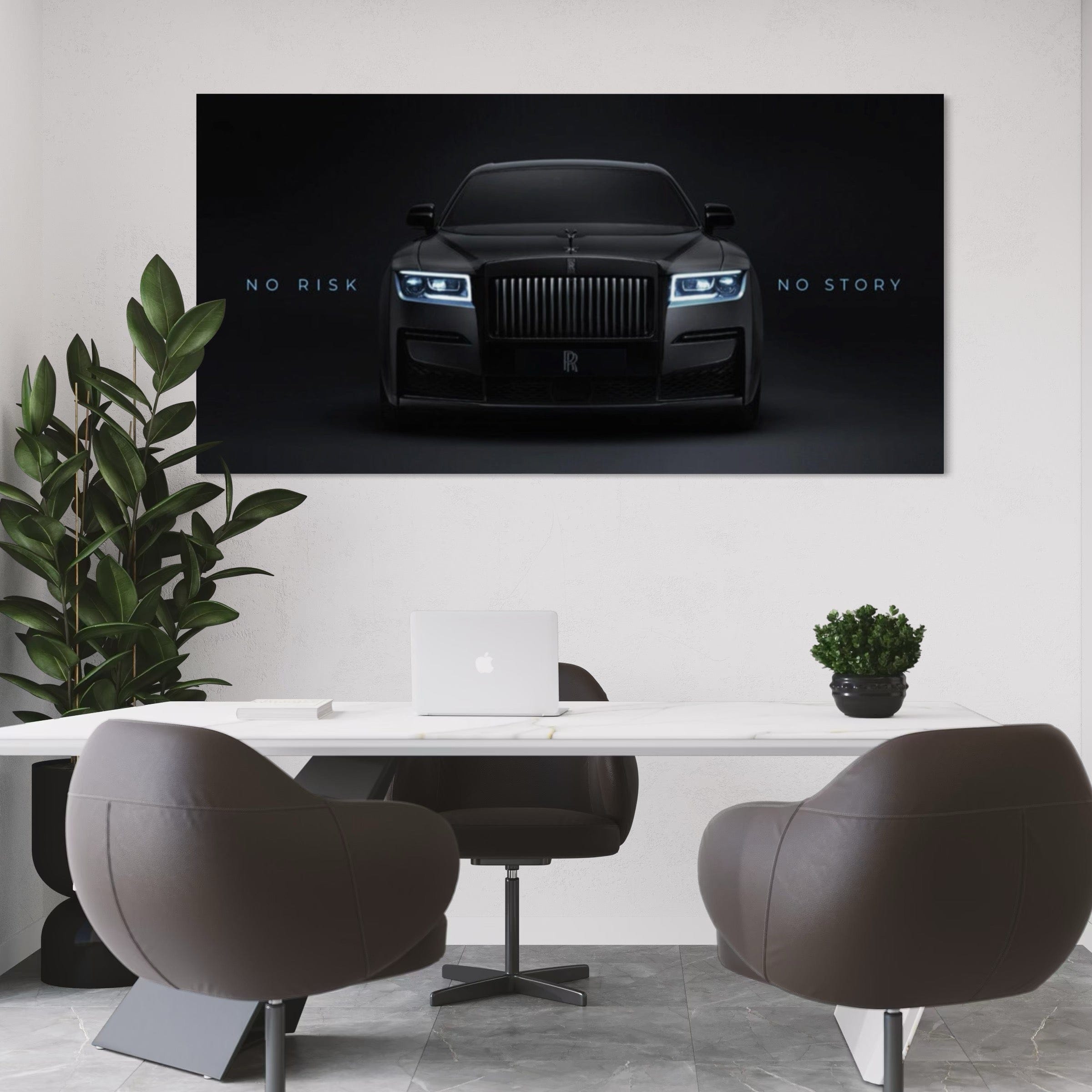 Rolls Royce: No Risk - No Story Canvas