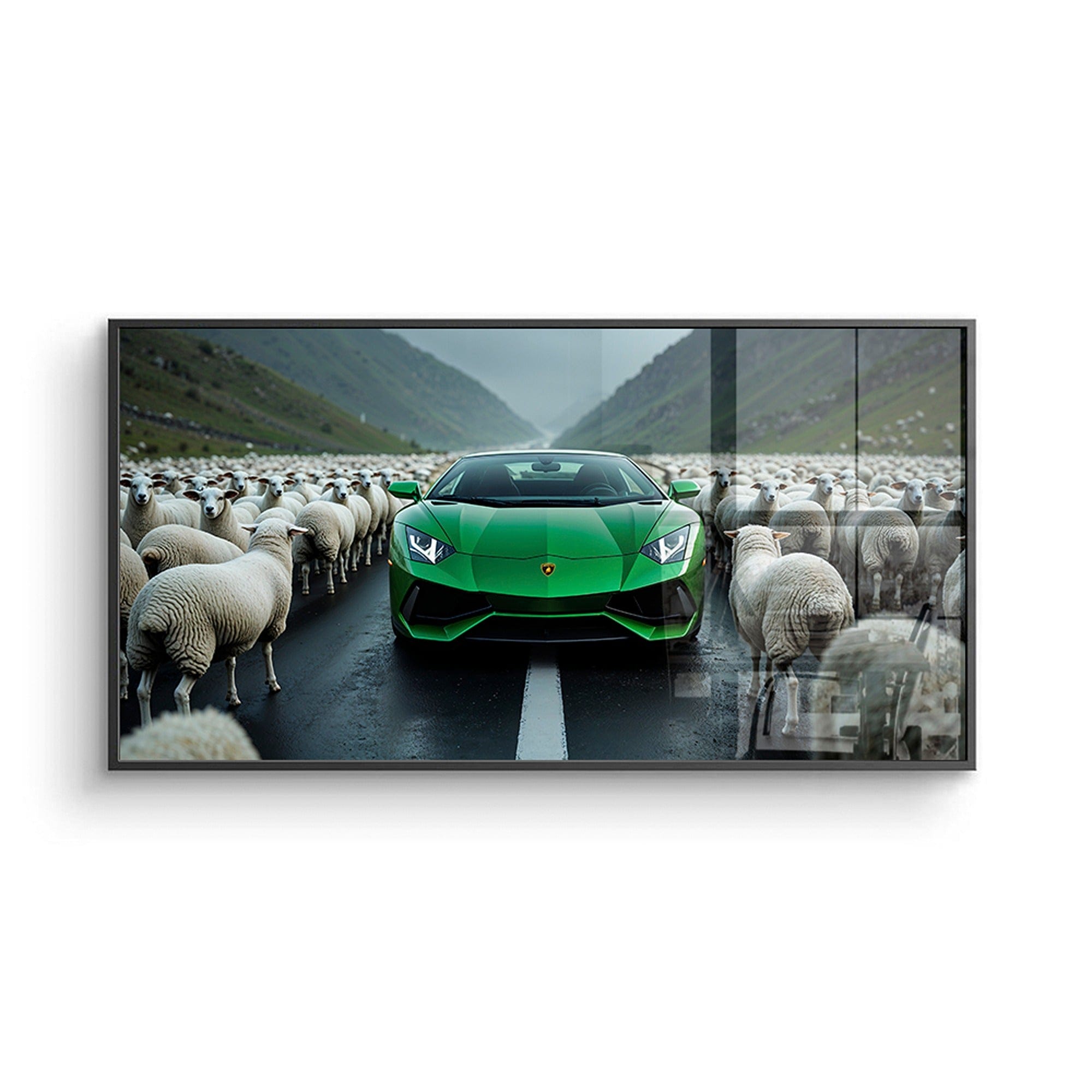 Lamborghini Aventador - Green Menace