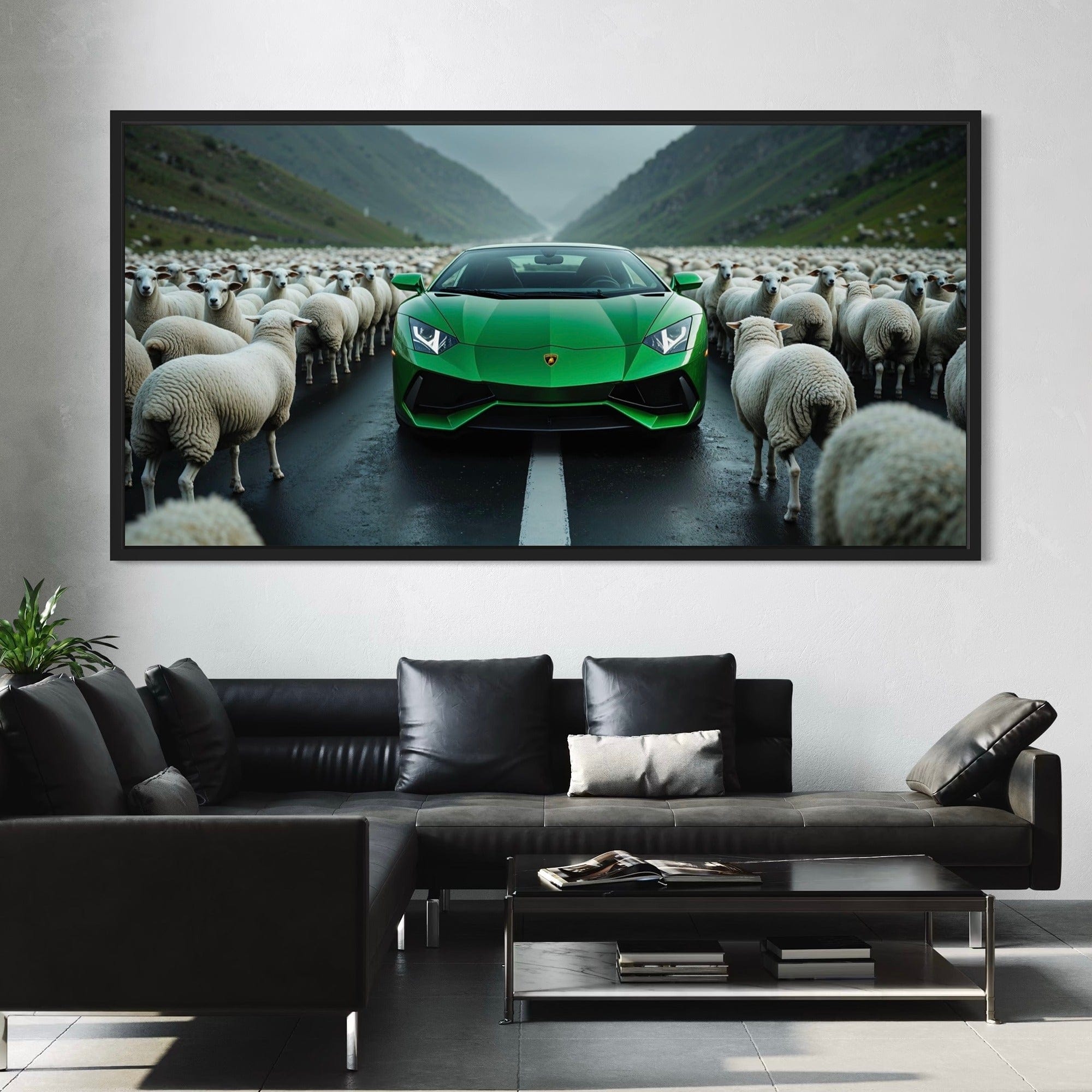 Lamborghini Aventador - Green Menace