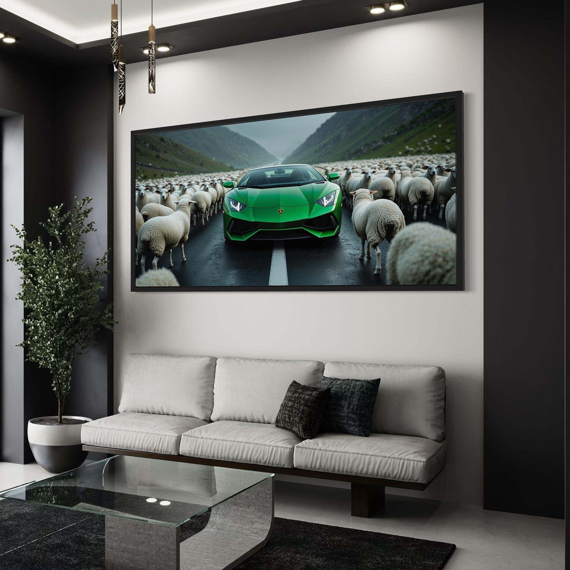 Lamborghini Aventador - Green Menace
