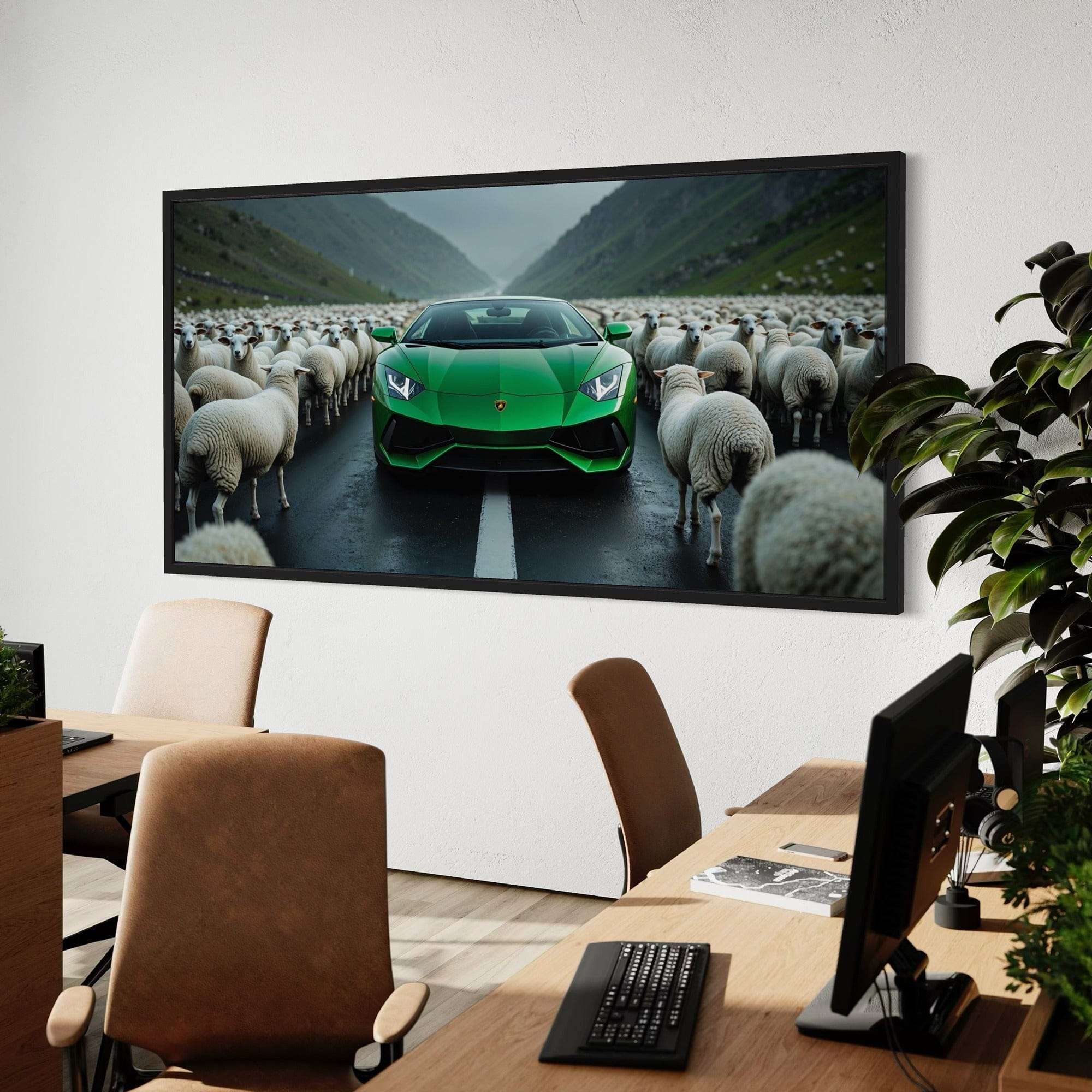 Lamborghini Aventador - Green Menace