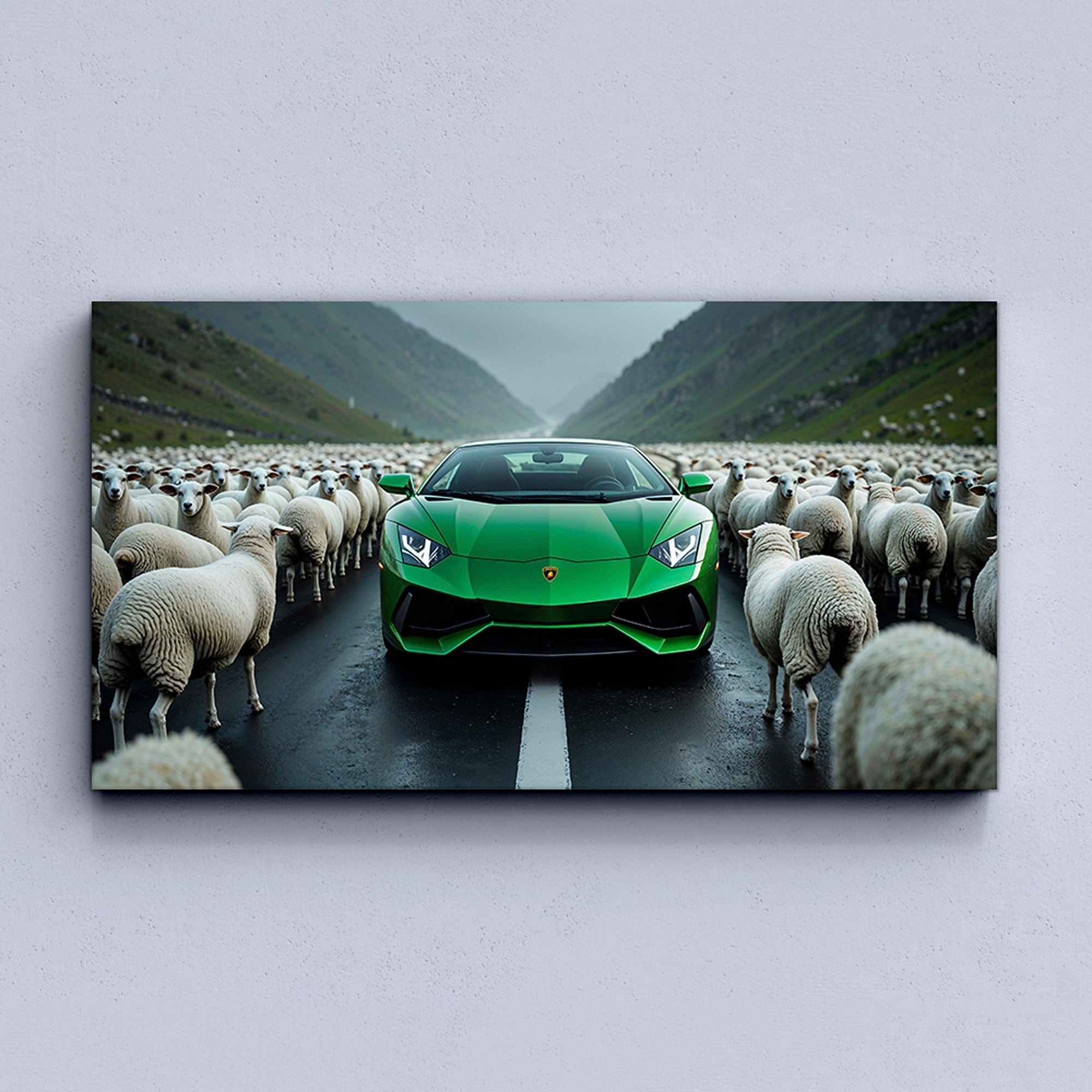 Lamborghini Aventador - Green Menace
