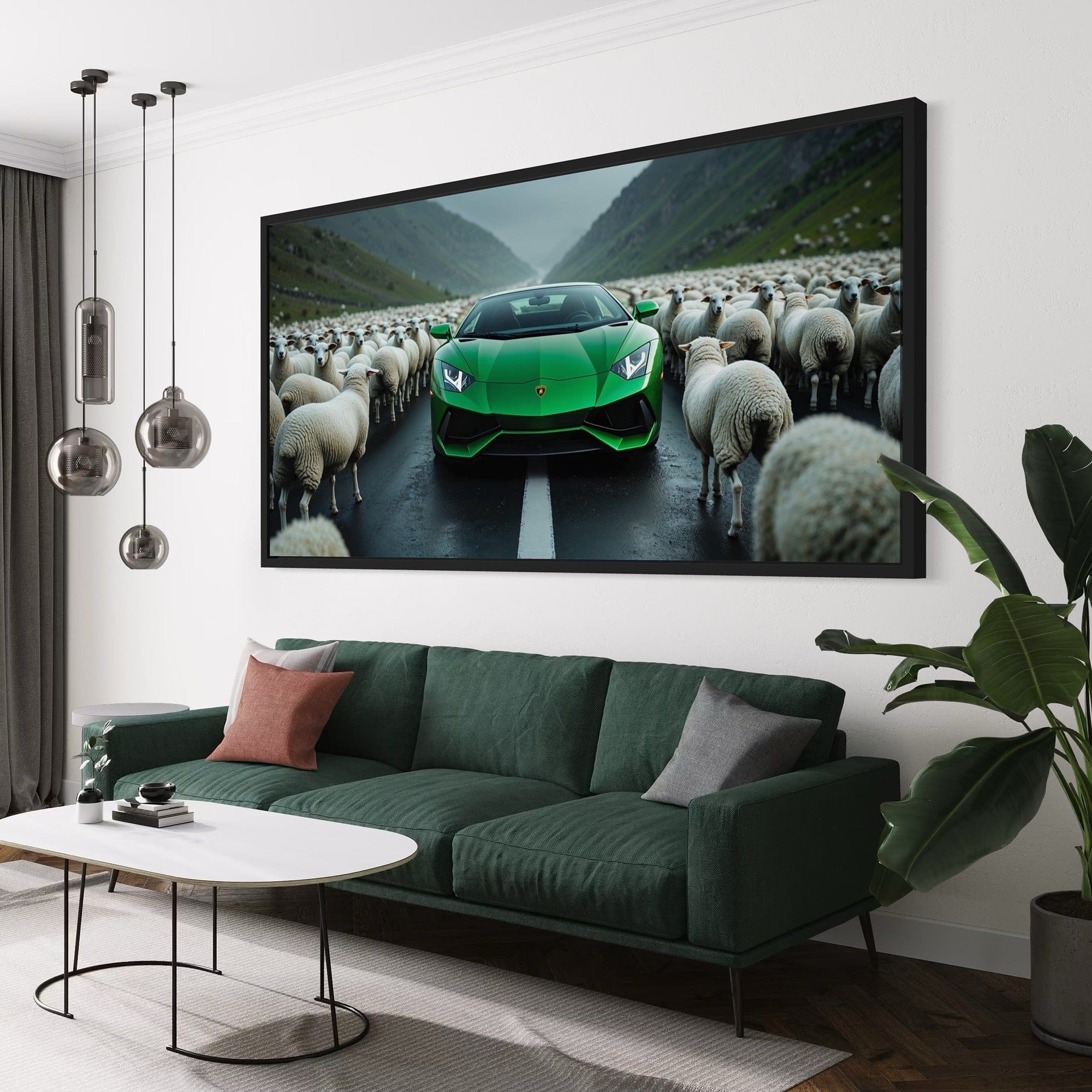 Lamborghini Aventador - Green Menace